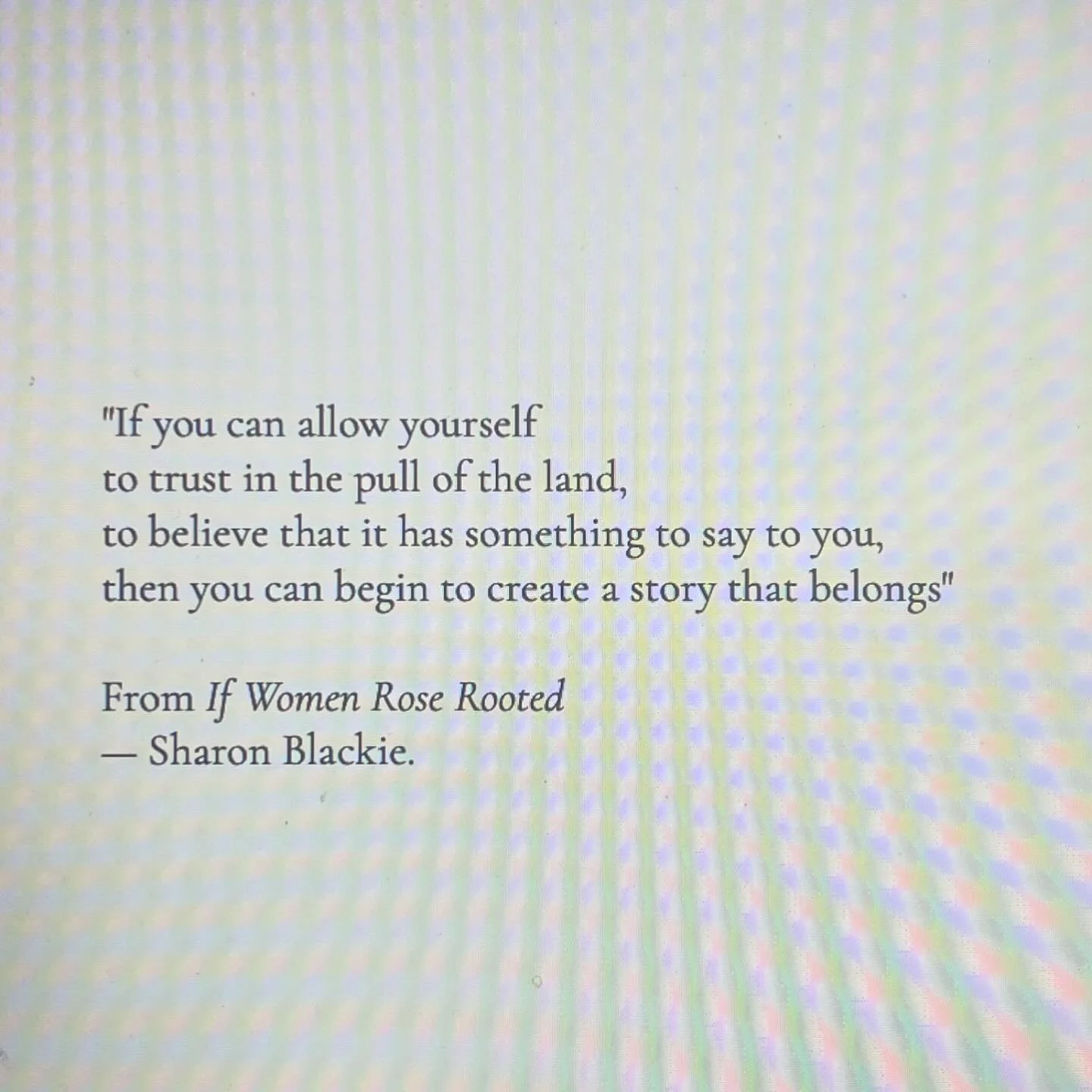 I&rsquo;ve been drawn to the UK and Celtic countries since I was a child. People often said, &ldquo;Maybe you lived there in a previous life,&rdquo; and maybe that&rsquo;s true. But I find looking for explanations in the past a very linear way of thi
