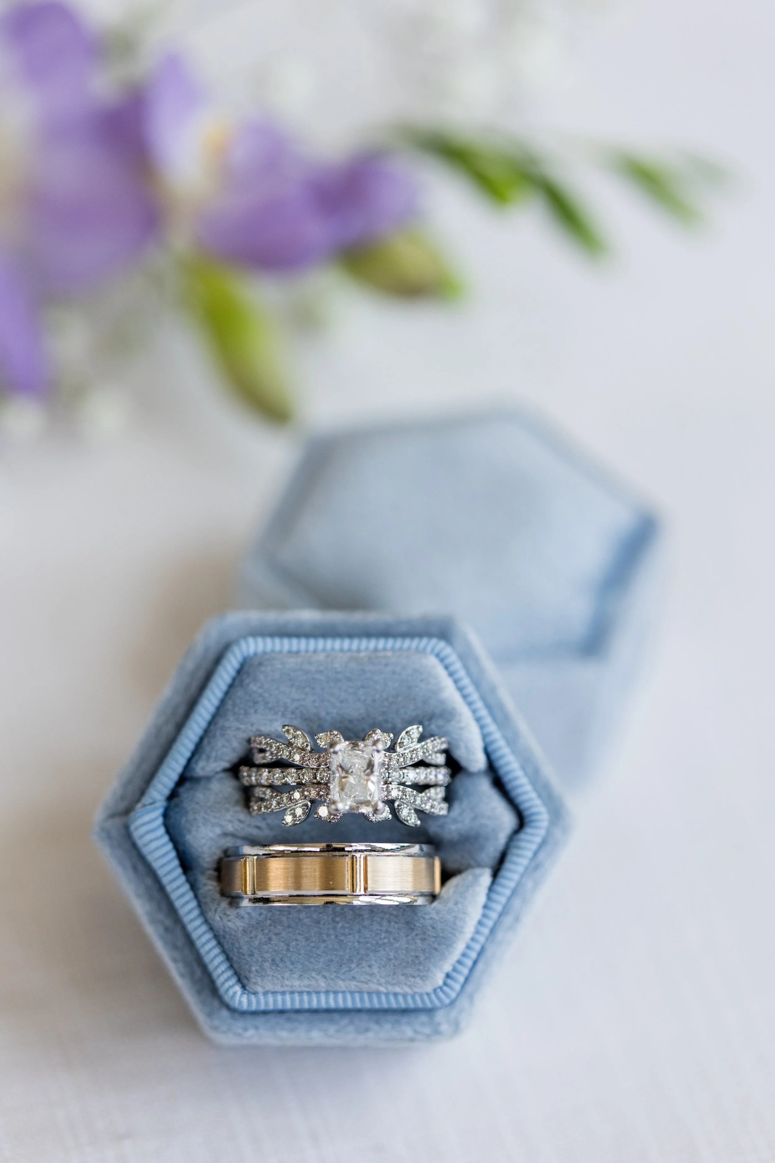 Wedding rings photo by NJ wedding photographer, Jessica Anne Photography