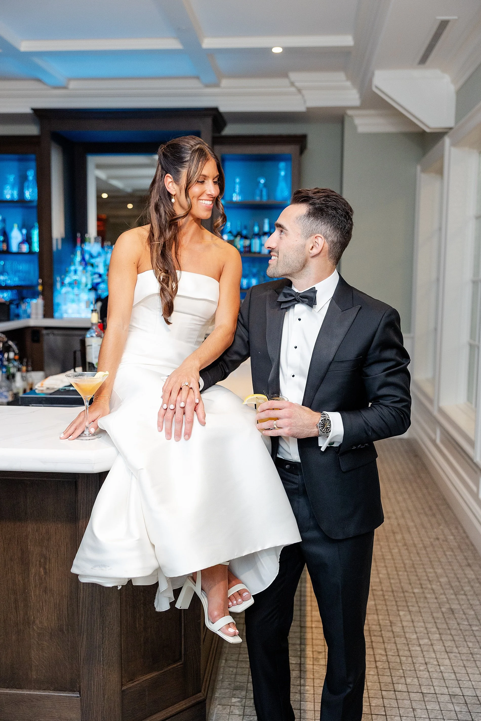 Elegant Clarks Landing Wedding portraits   