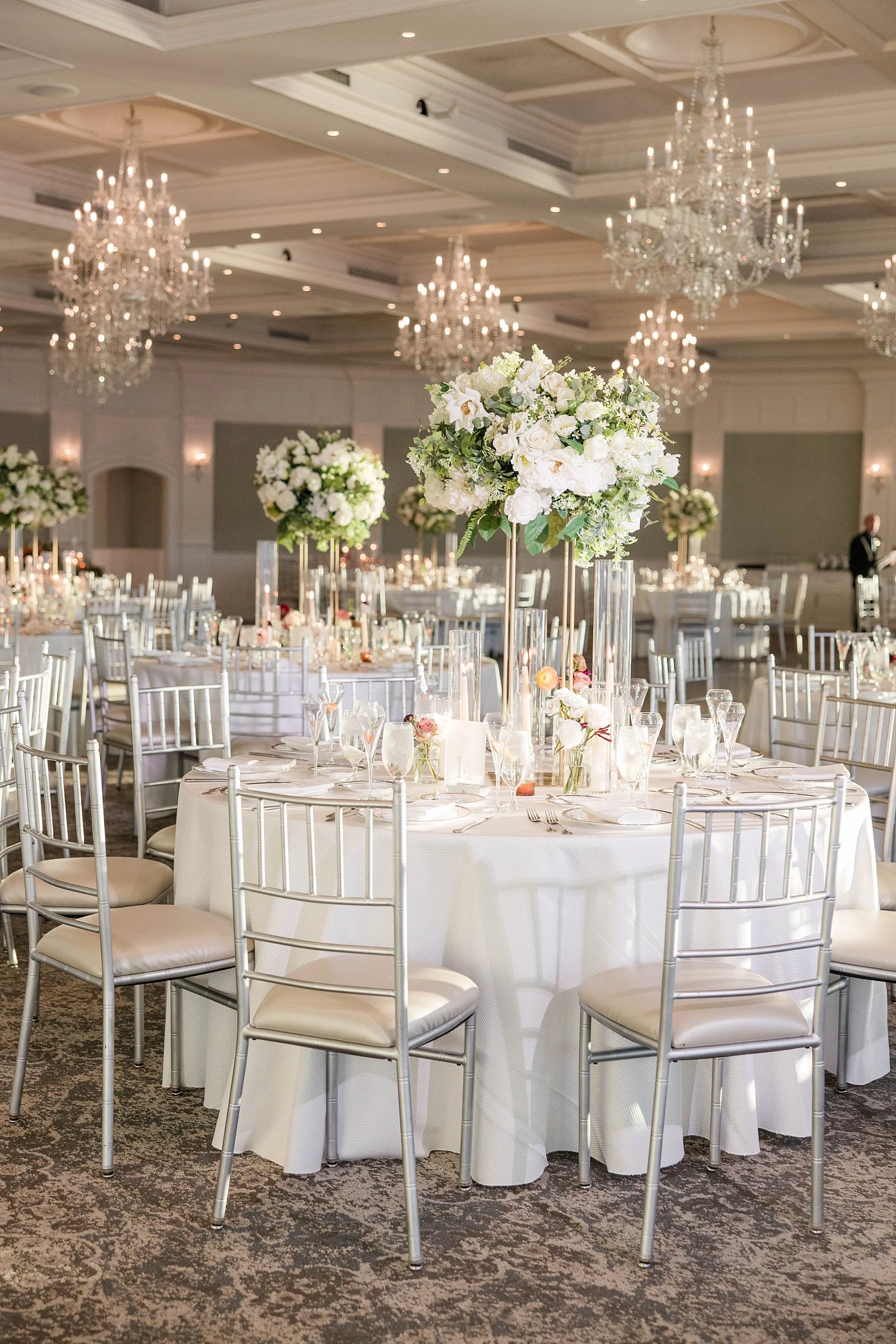  timeless wedding reception at  Clarks Landing    