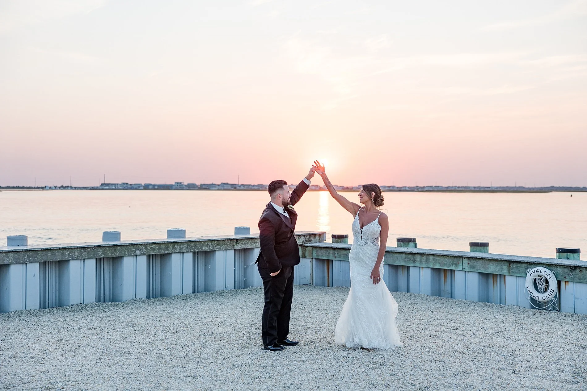 Waterfront Avon Yacht Club Wedding photos on the Jersey Shore 