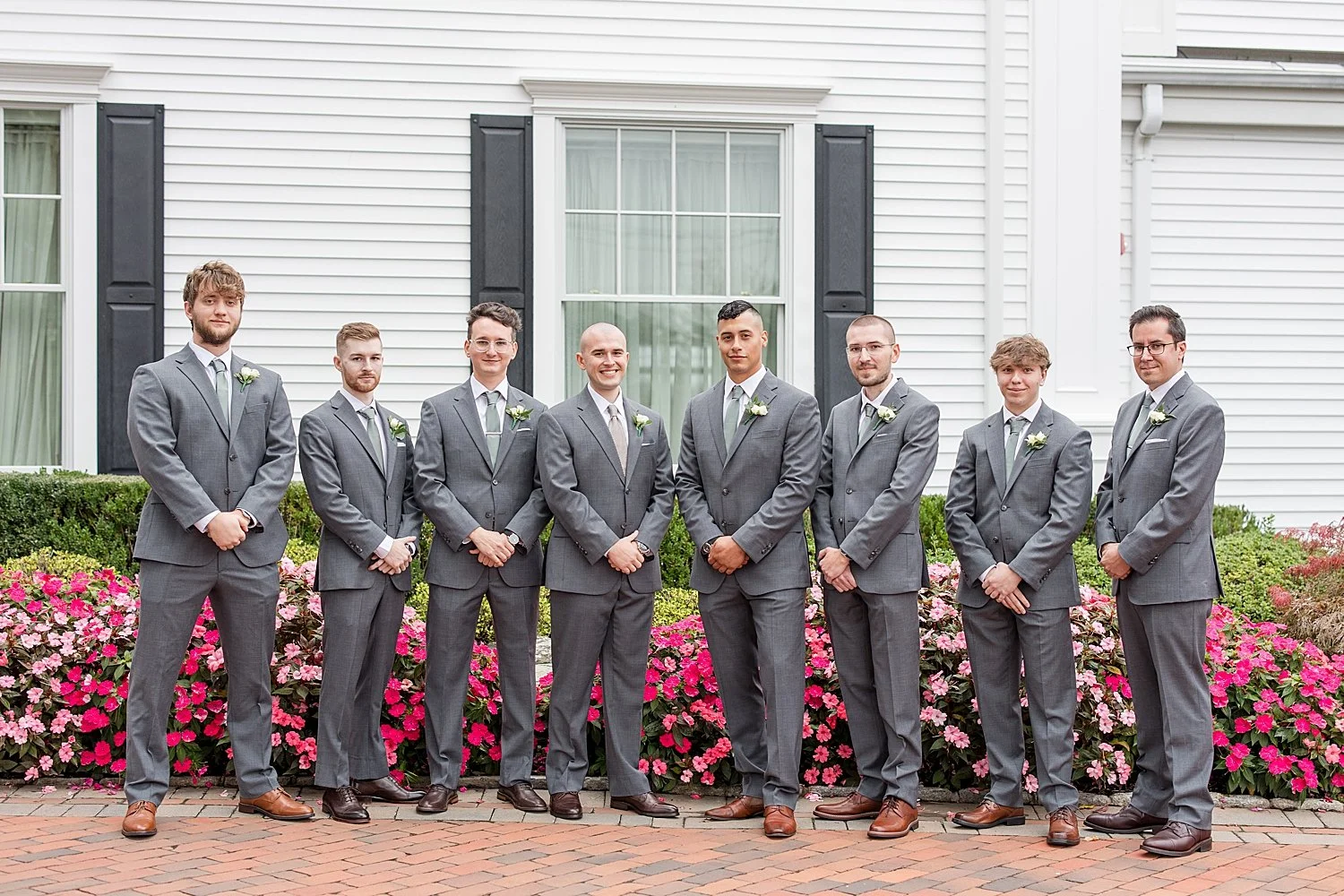  groom and groomsmen photo from Park savoy wedding  
