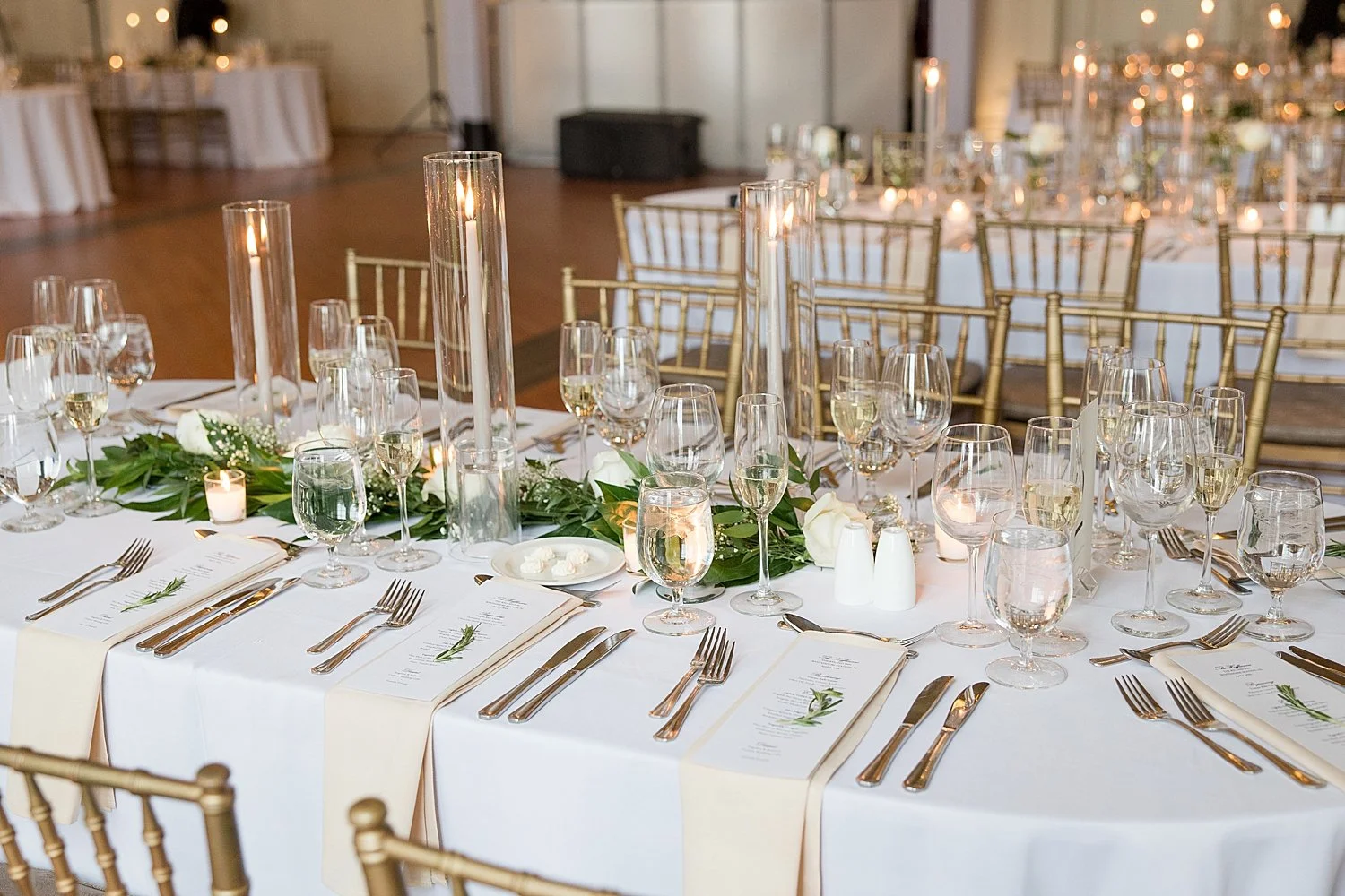  tablescape inspiration from Elegant spring wedding at Ryland Inn 