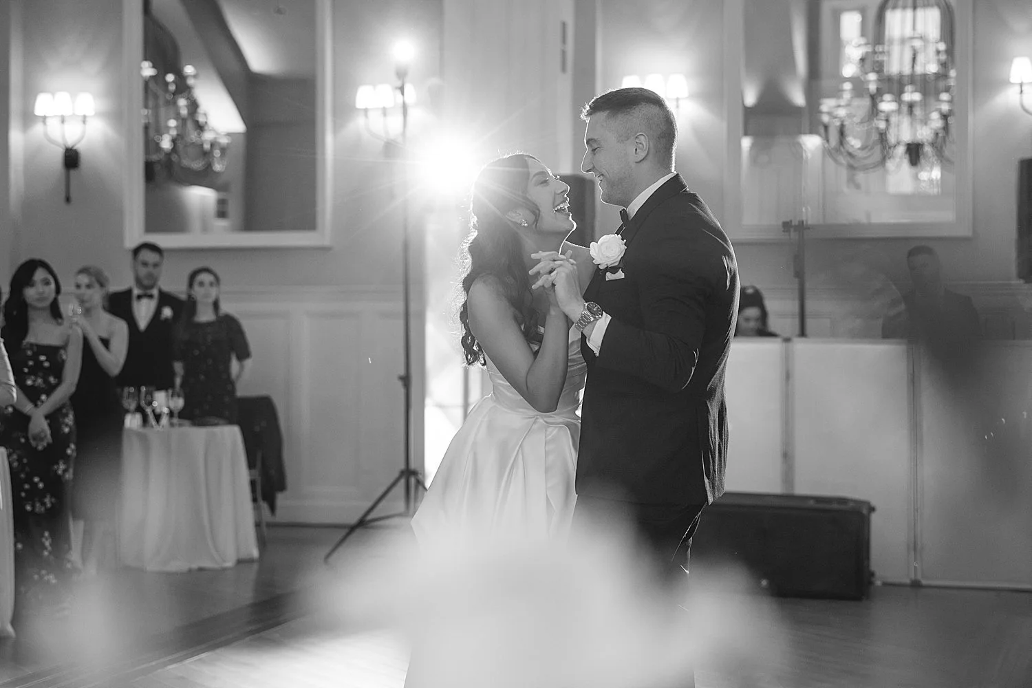  joyful wedding photos from Elegant spring wedding at Ryland Inn 