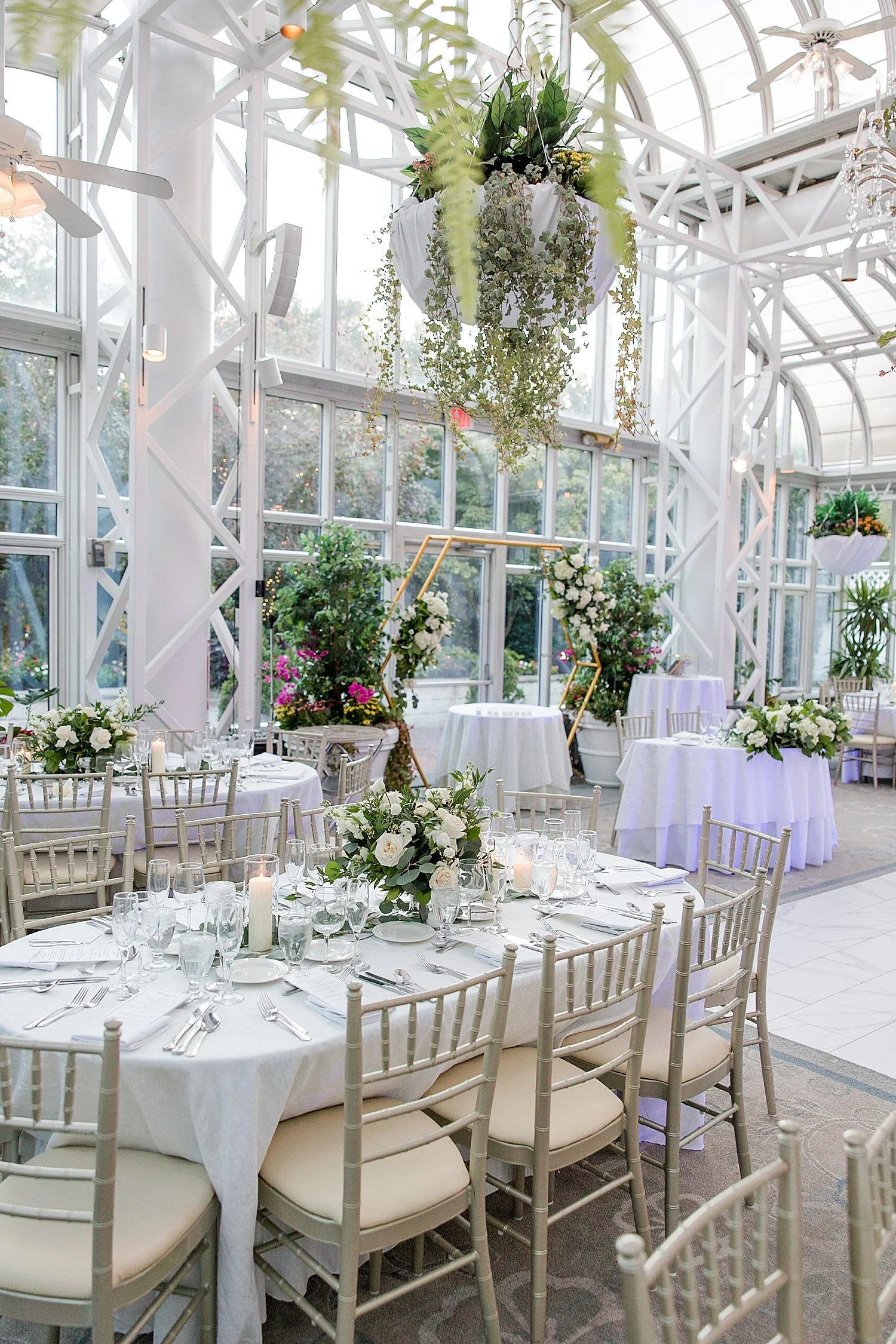  timeless wedding reception from  Madison Hotel Wedding in the Conservatory  