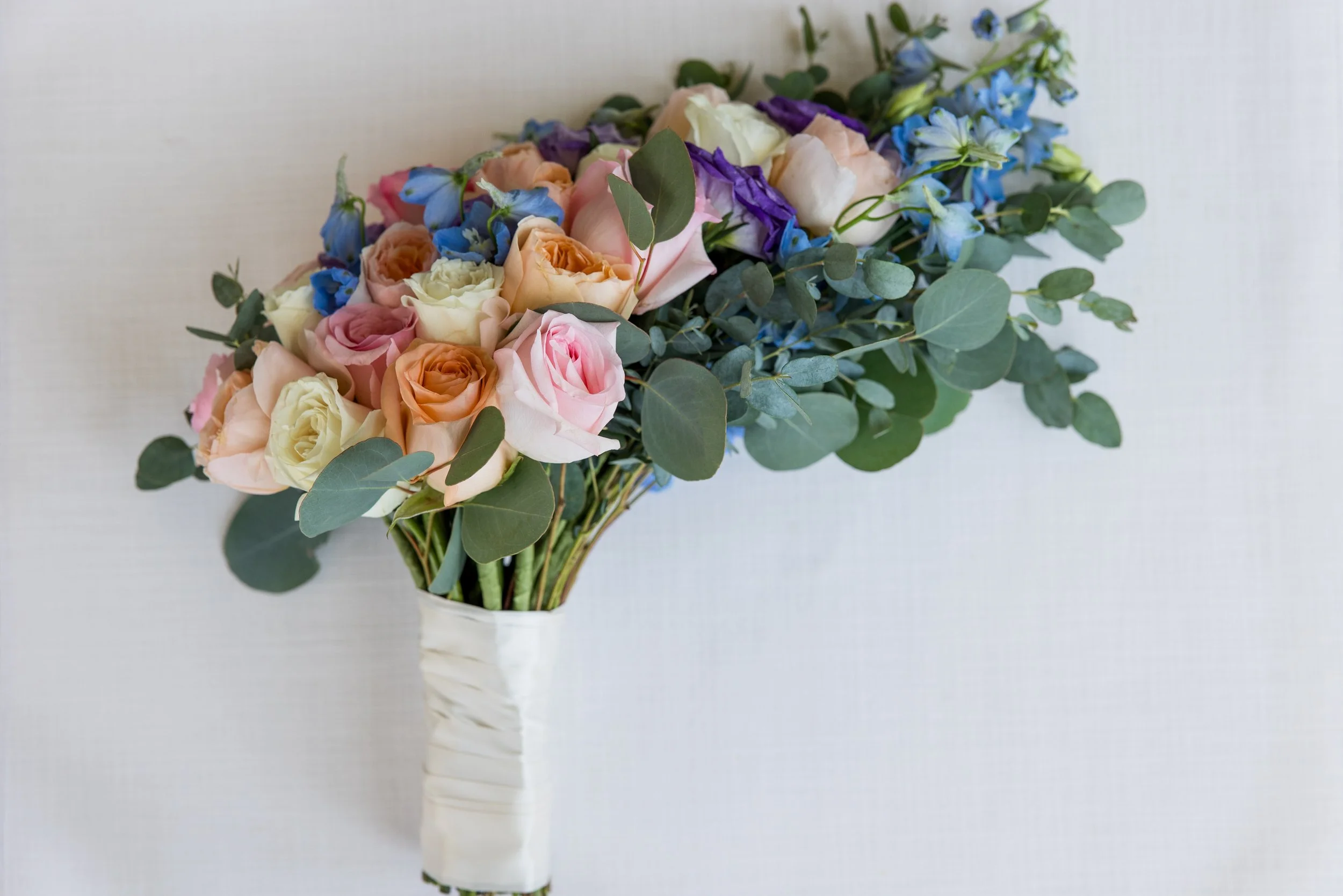 Colorful bouquet photo by Jessica Anne Photography, NJ wedding photographer