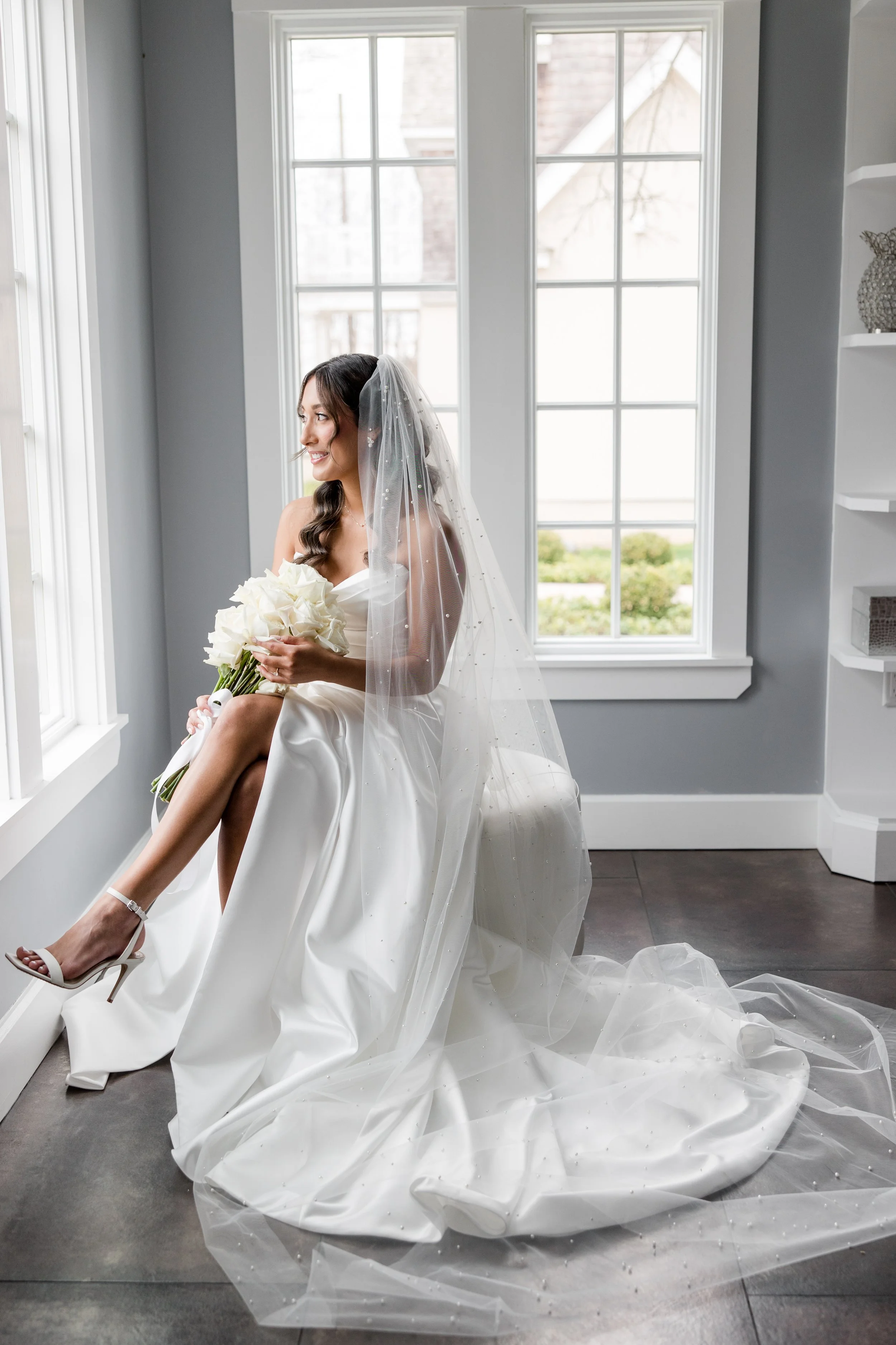 Bride photo at the Ryland Inn in White House Station, NJ by Jessica Anne Photography