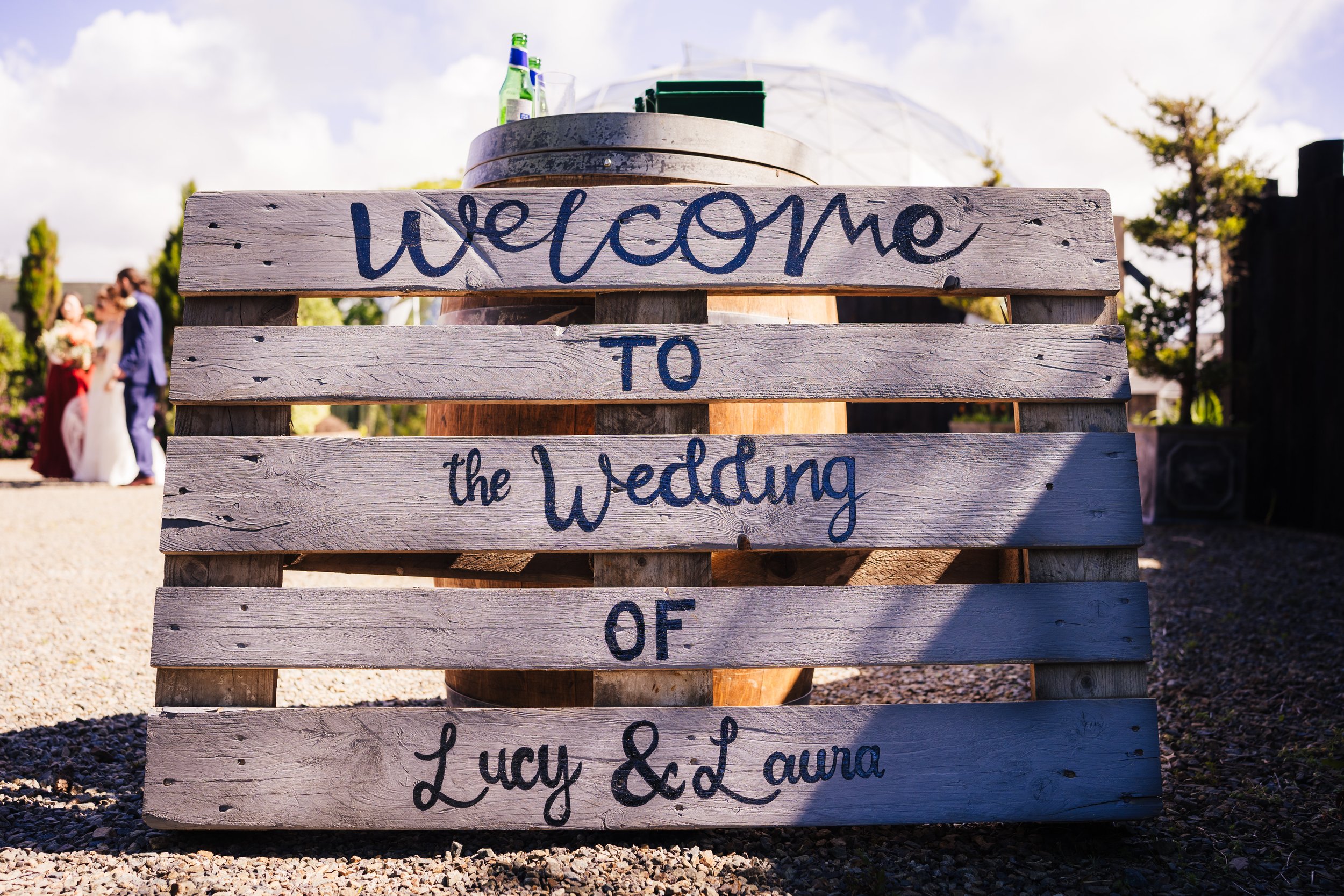 Welcome to the Wedding Sign