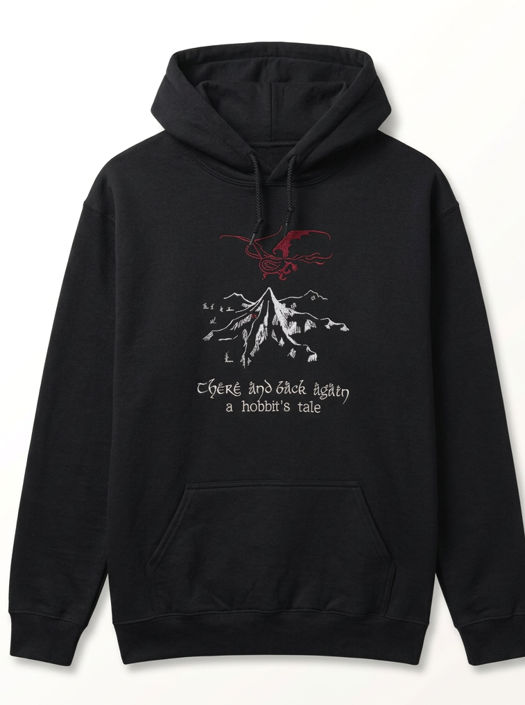 Hobbit's Tale Embroidered Hoodie