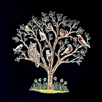 Woodland Tree, 7.36"(w) x 7.8"(h),

25734 stitches

