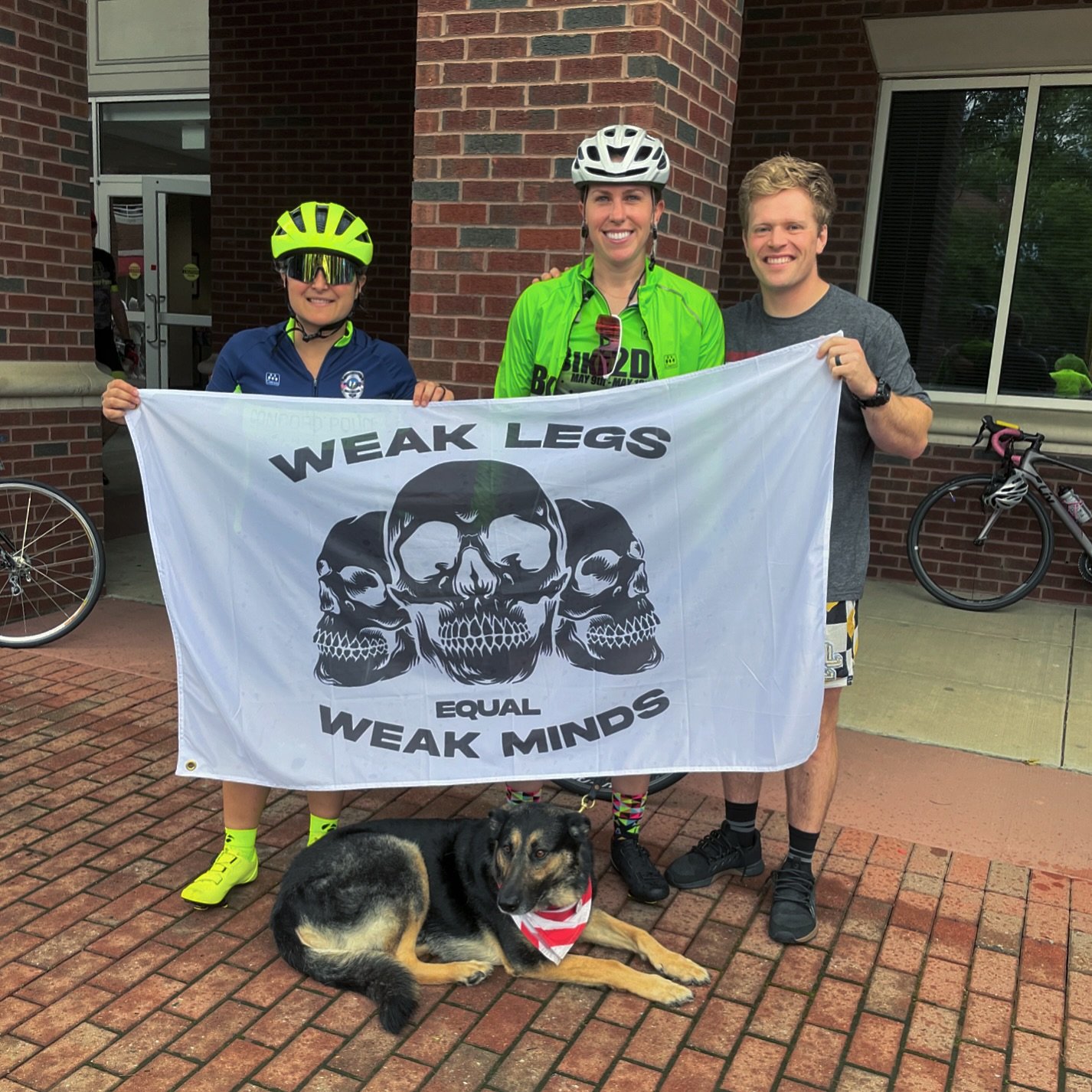 The Crew&rsquo;s very own Anna &amp; Jules are 104 miles down on day one of Bike2DC🛠️🚴🏼&zwj;♀️

A insurmountable 396 miles remain&hellip; but that&rsquo;s what these two, and their brothers &amp; sisters who protect our communities, are used to do