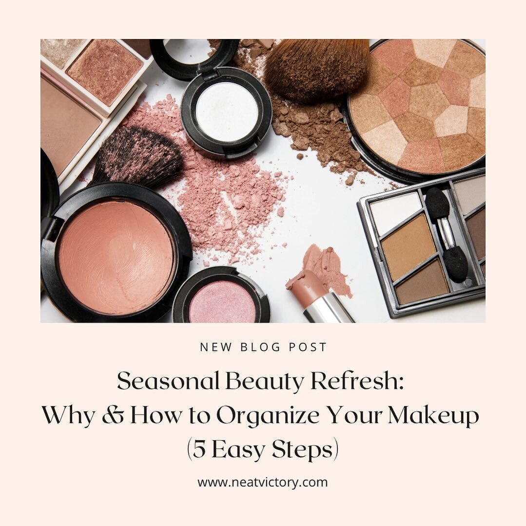 If you haven&rsquo;t organized your makeup in the last year, it&rsquo;s time! Over on the blog find out why and learn how to organize your make up in 5 easy steps.

Follow the link in my bio, click 👉blog 🤓

#SpringReset #makeup #makeuporganizer #Pr