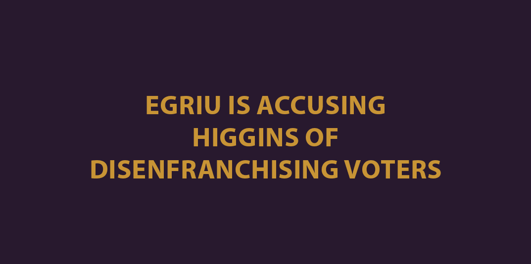 𝗘𝗚𝗥𝗜𝗨 𝗜𝗦 𝗔𝗖𝗖𝗨𝗦𝗜𝗡𝗚 𝗛𝗜𝗚𝗚𝗜𝗡𝗦 𝗢𝗙 𝗗𝗜𝗦𝗘𝗡𝗙𝗥𝗔𝗡𝗖𝗛𝗜𝗦𝗜𝗡𝗚 𝗩𝗢𝗧𝗘𝗥𝗦