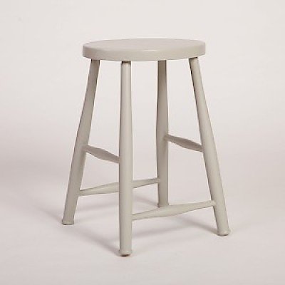 French Grey Stool