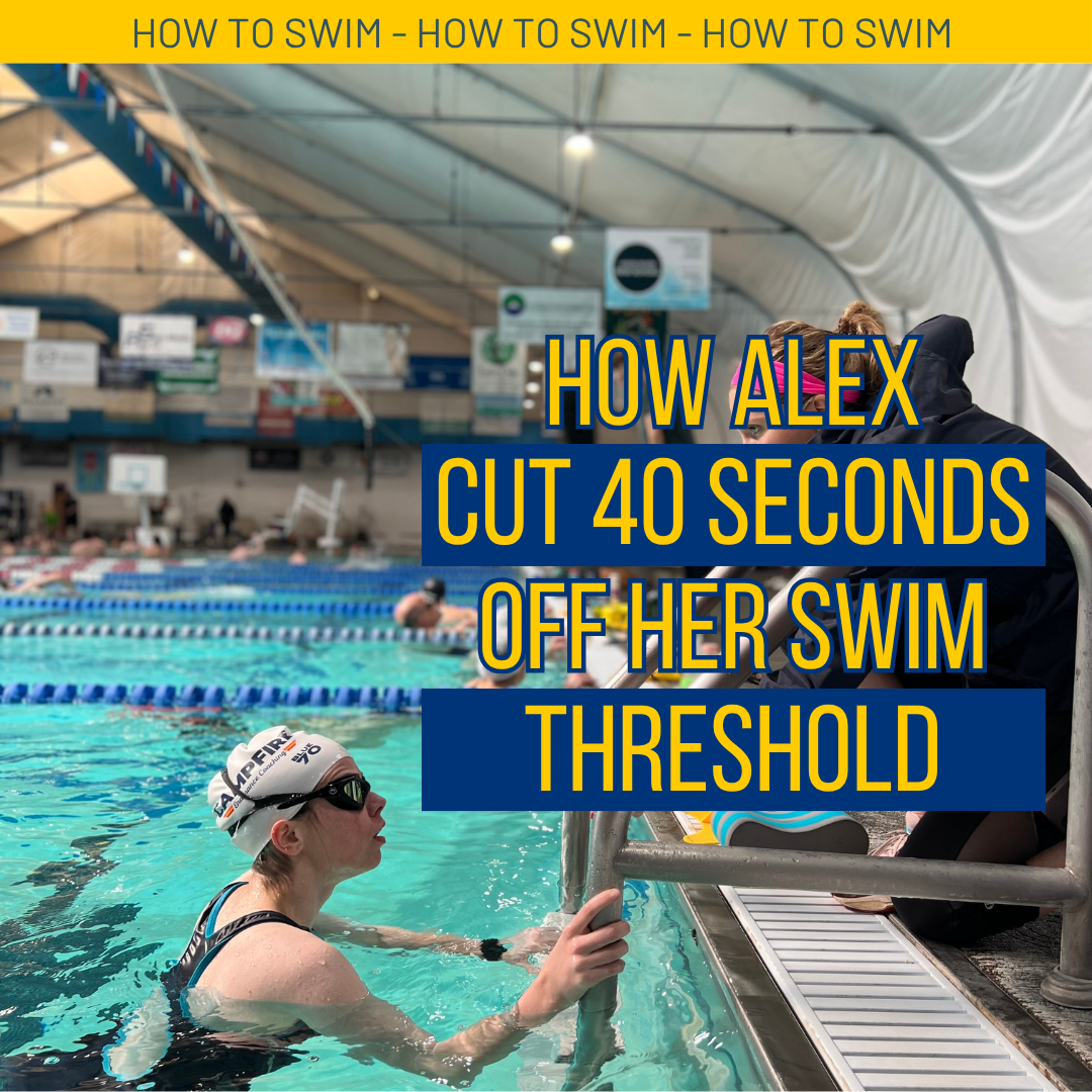 Episode 48: Deliberate Practice in the Pool Leads to a TEN-MINUTE Olympic-distance Improvement