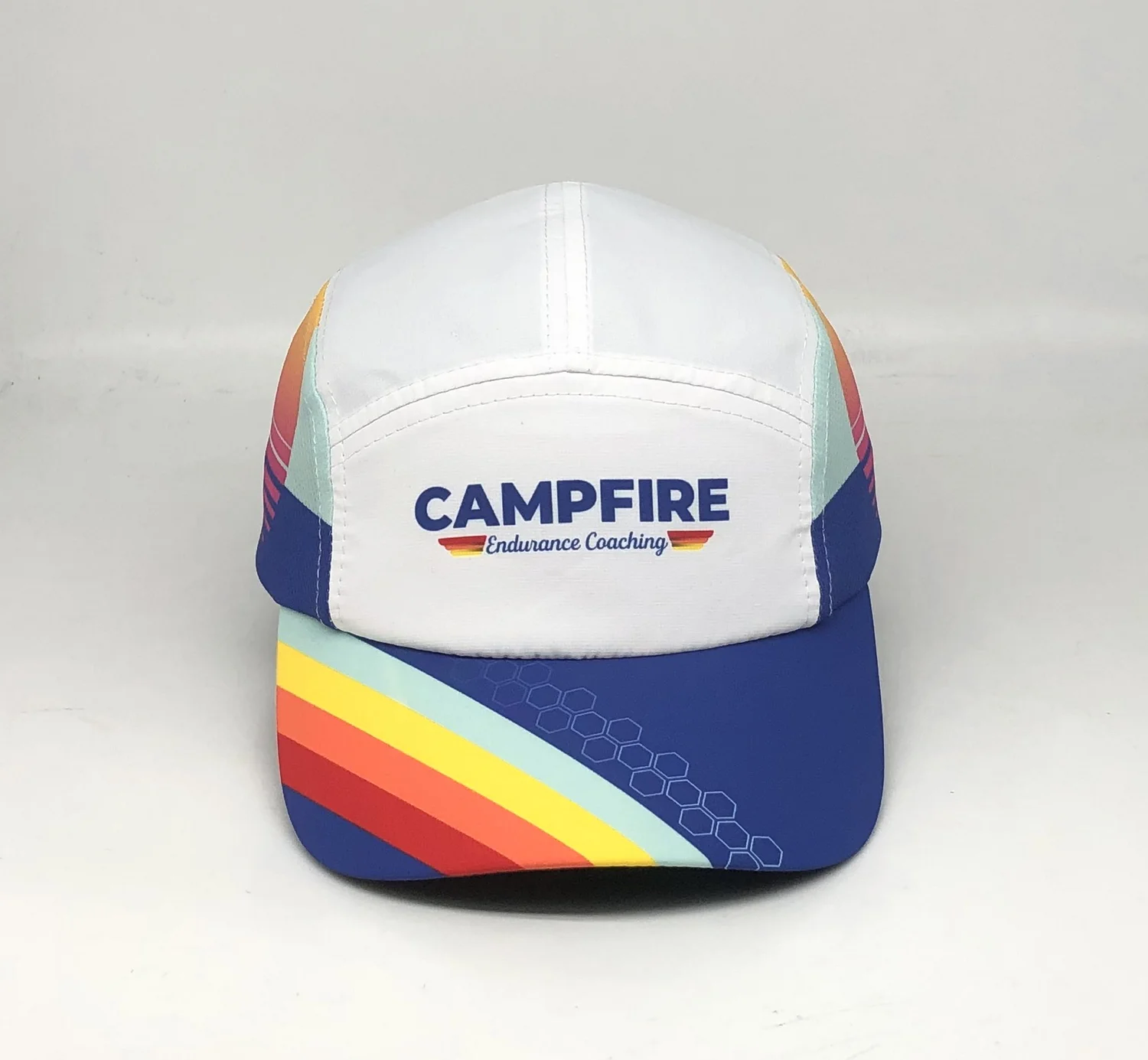 2024 Five-Panel Runner Hat — Campfire Endurance Coaching display picture 3
