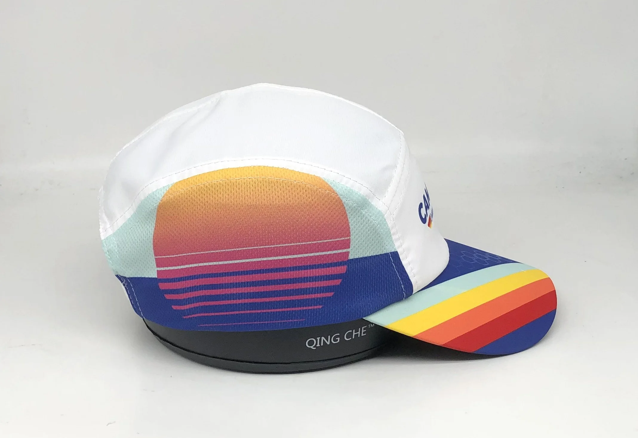 2025 Twin Cities Marathon Weekend Runner 5-panel Strapback Running  Cap Hat evo-5-panel-runner-hat-.jpg main image 2