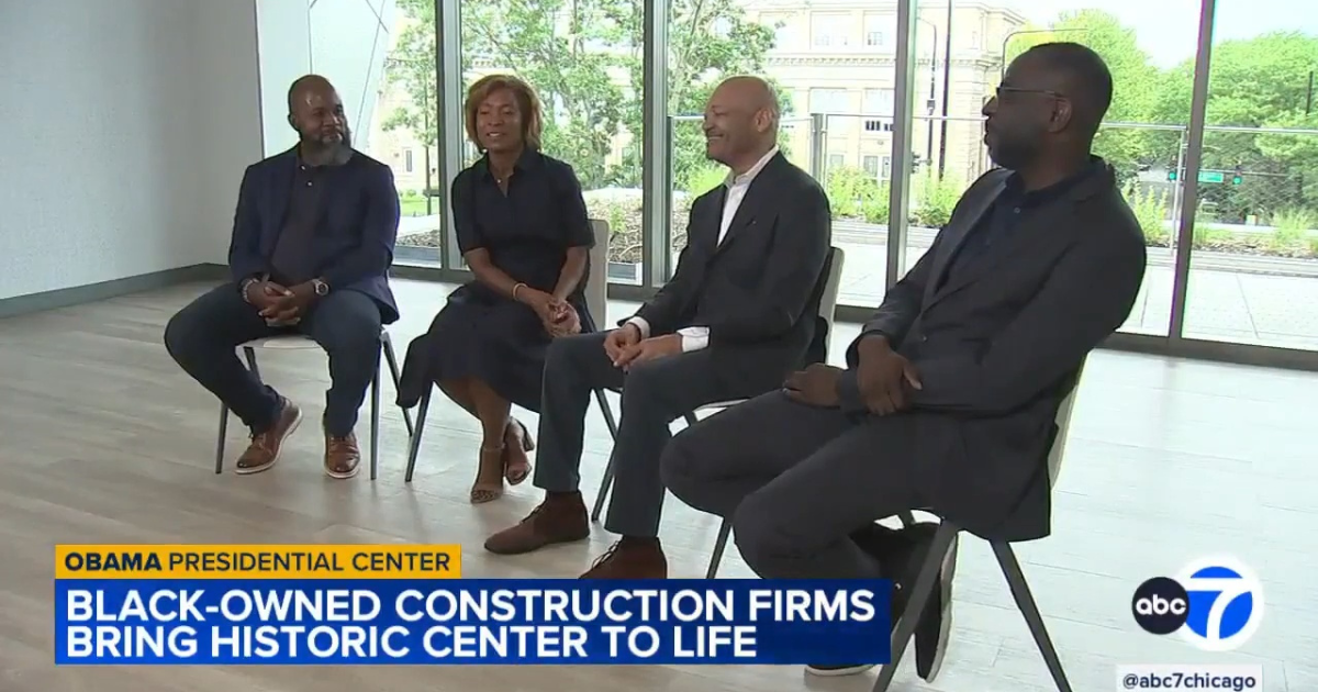 Black-owned construction firms bring Obama Presidential Center to life