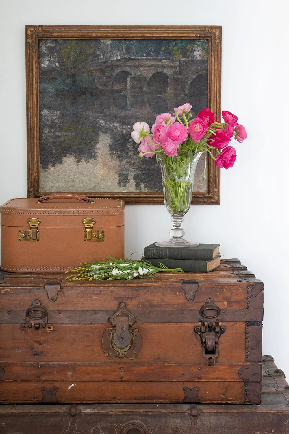 landscape vintage art 