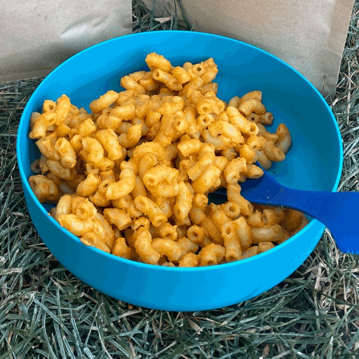 Dehydrated mac n' cheese.