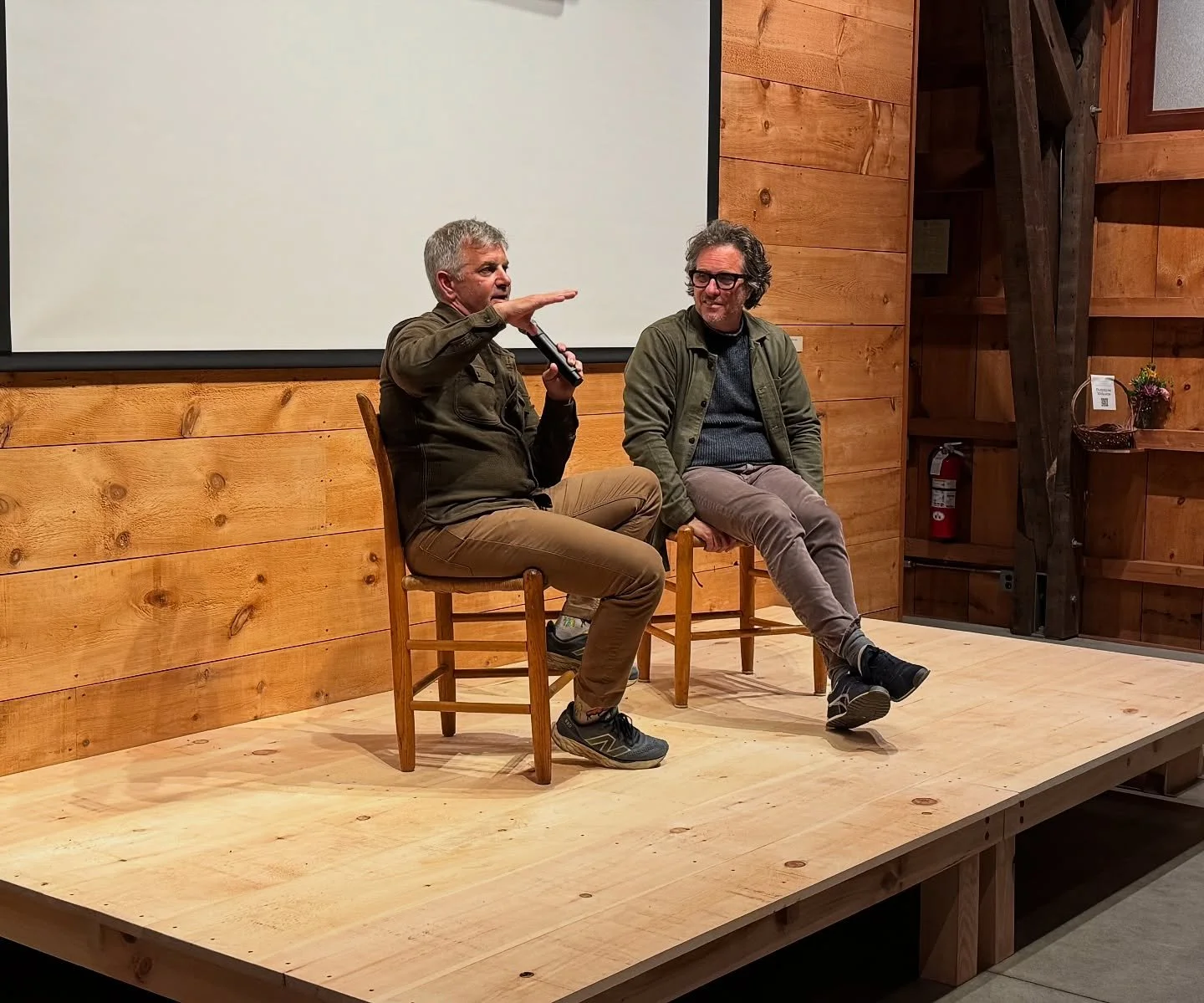 On June 26, we hosted documentary filmmaker Ben Kalina and fellow documentarian, and Academy Award-winner Davis Guggenheim (An Inconvenient Truth). Vineyard Conservation Society’s Executive Director Samantha Look, moderated the evening’s