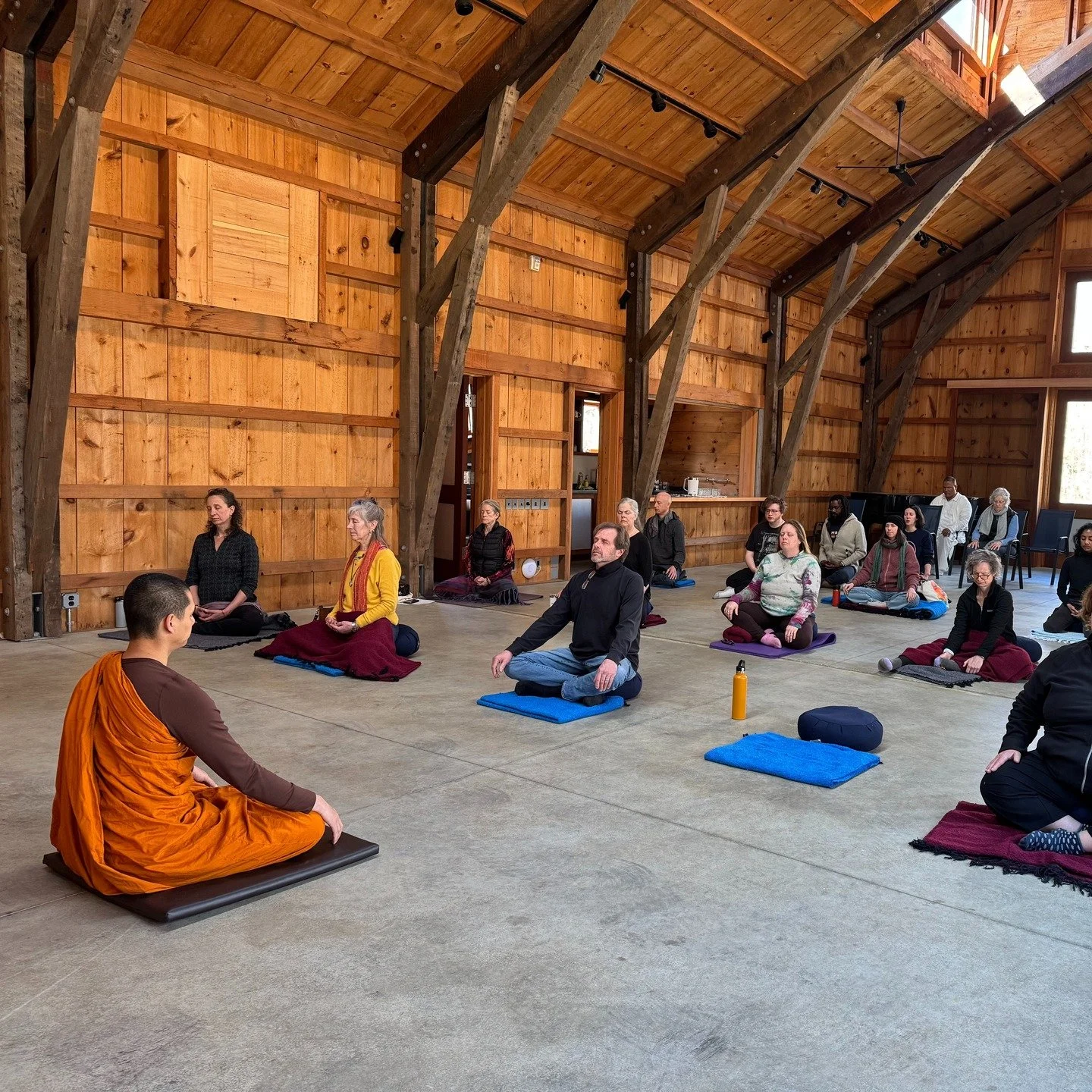 We are so grateful that Monk Benny is making the effort to come back to the island! Sign up for his Insight Meditation class this Saturday, September 13, at 11 AM by clicking the link in our bio.