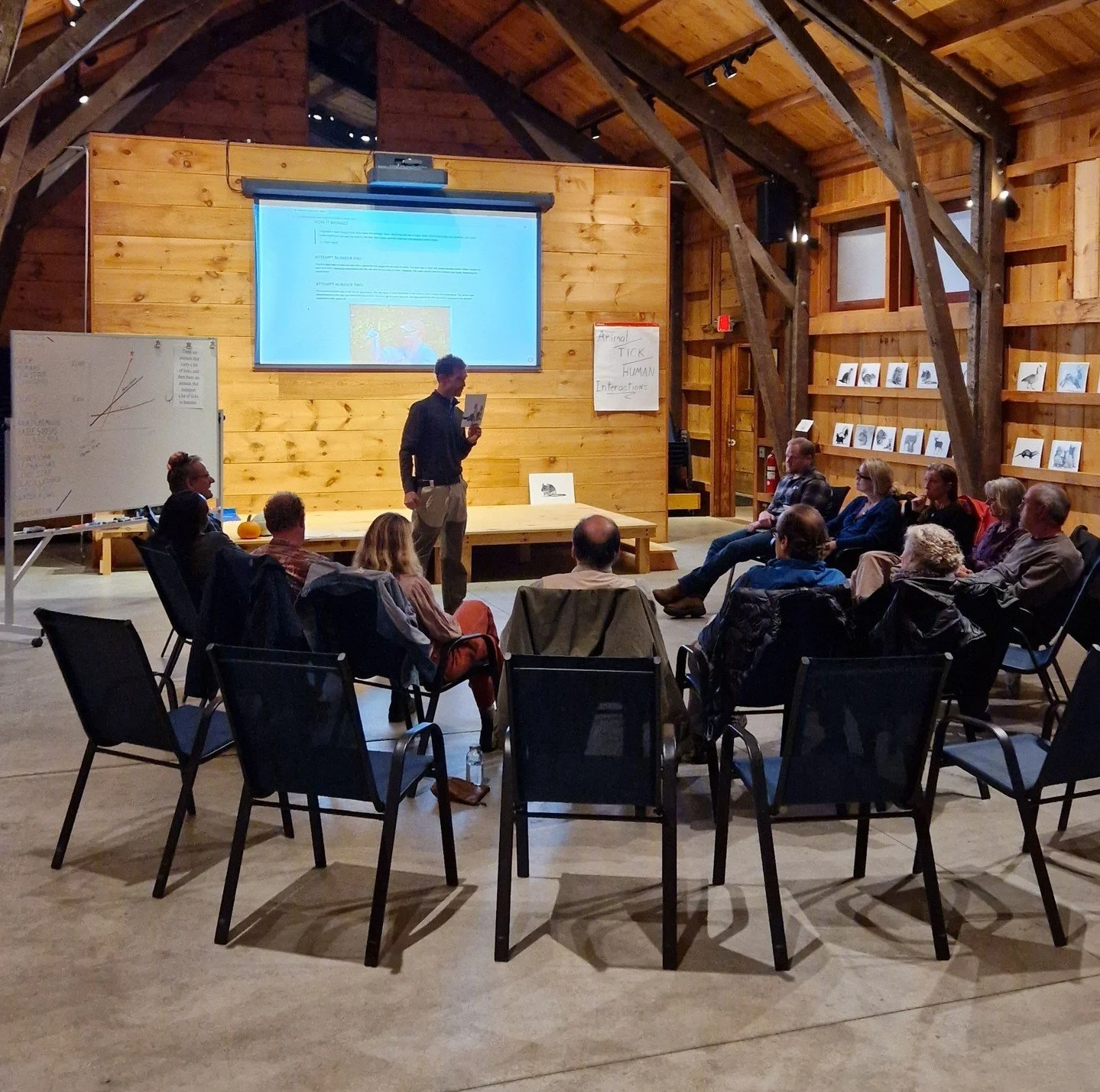 Two weeks ago, we welcomed a group of some of the best minds on the Island to discuss the current tick situation. They shared research and debated about information presented about their breeding practices and the spread of disease. This is a topic w