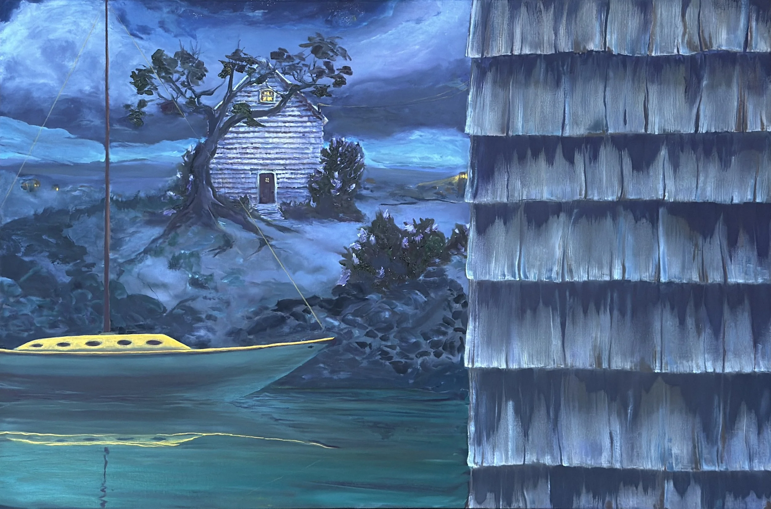 Lilacs
40”x60” · Oil on Linen · 2026
