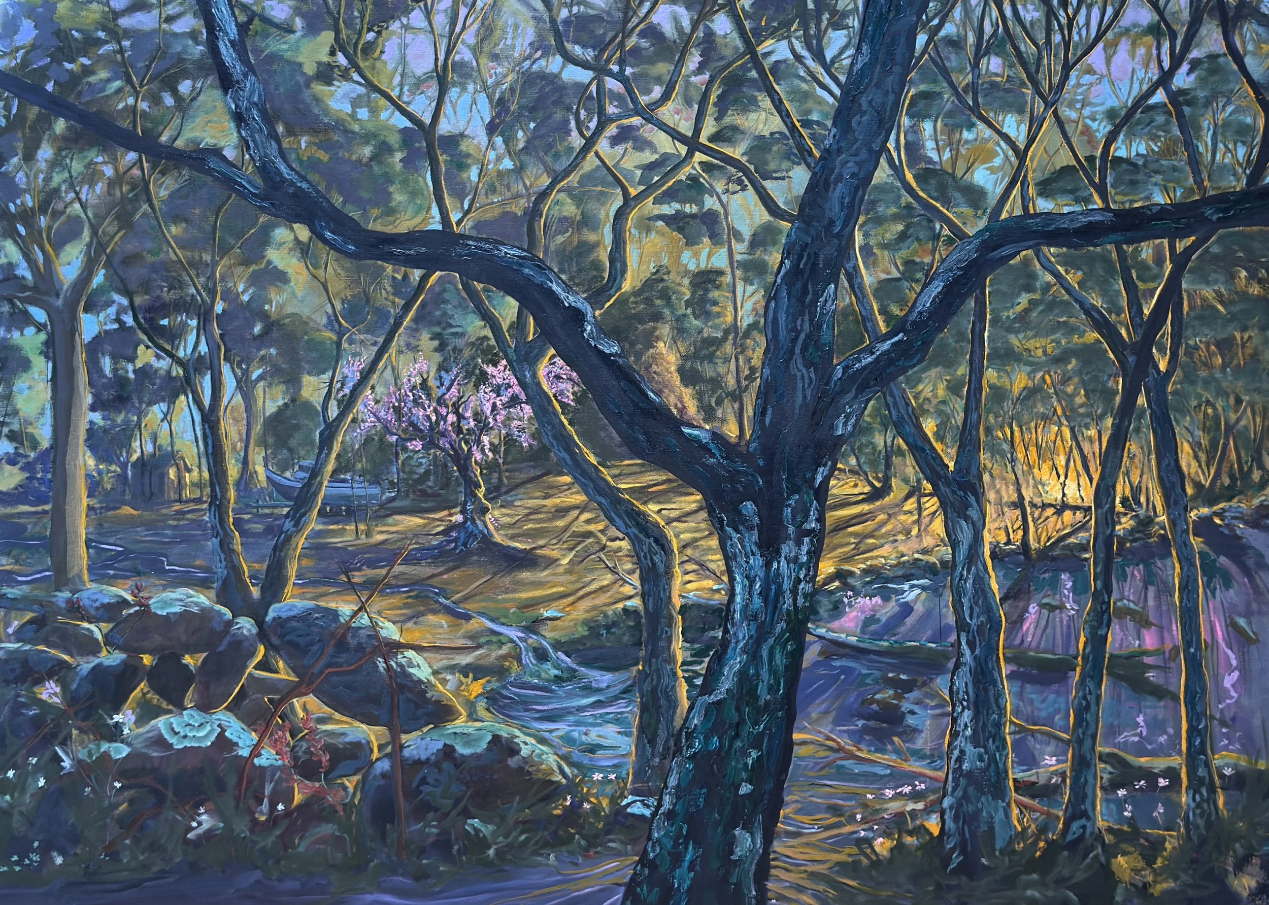 Unreal · 72”x108” · Oil on Linen · 2026