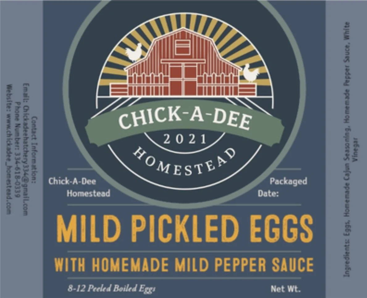 Mild Pickled Eggs