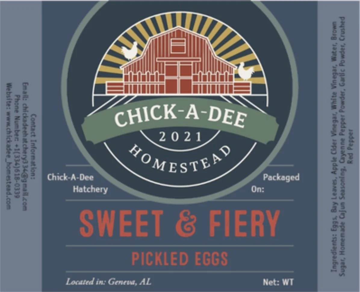 Sweet & Fiery Pickled Eggs