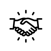 icon of a handshake