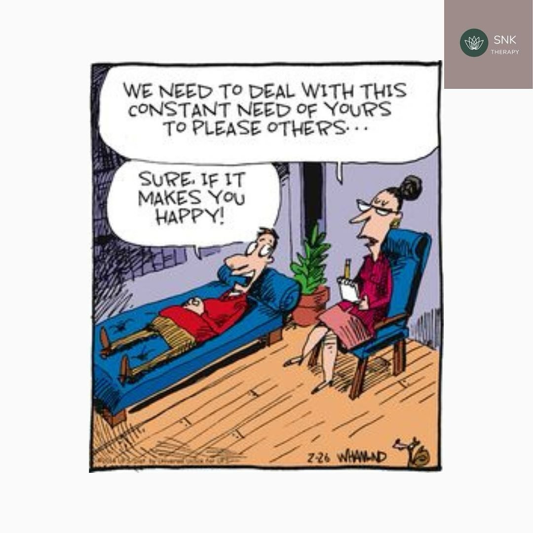 How we react or respond to others often comes up in our relationship with our therapist. This is normal, important and actually a healthy way to work through any maladaptive relationship patterns. 
&bull;
Acknowledging patterns in the therapy room is