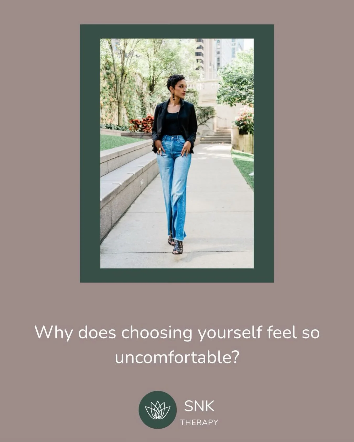 We all know we are supposed to choose ourselves at times but why does it feel so uncomfortable?

More often, it&rsquo;s because you&rsquo;ve spent years learning that being a &ldquo;good&rdquo; person means putting yourself last. 

Maybe you became t