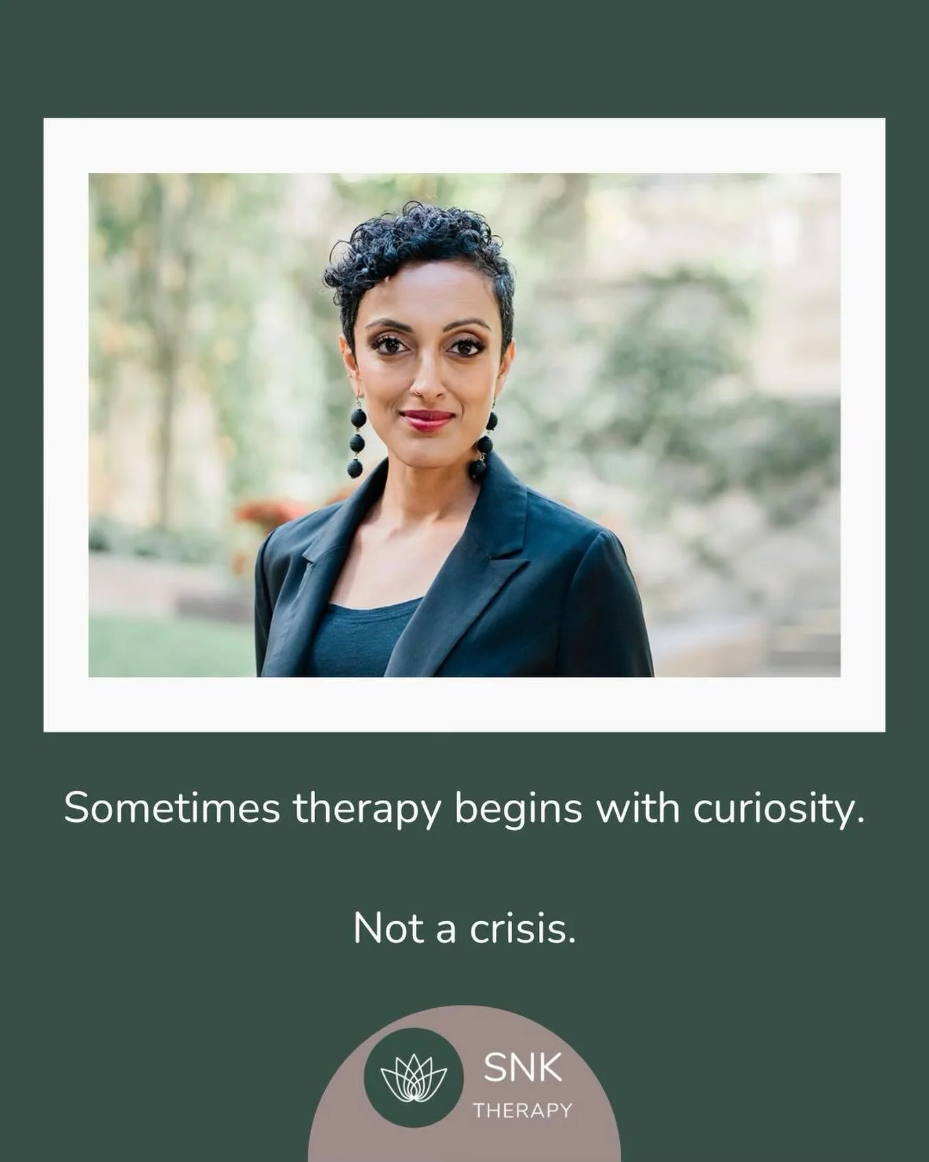 One of the biggest misconceptions about therapy is that you have to wait until something falls apart before seeking support.

But some of the most meaningful work I&rsquo;ve witnessed begins much earlier. It begins with simple, but important, questio