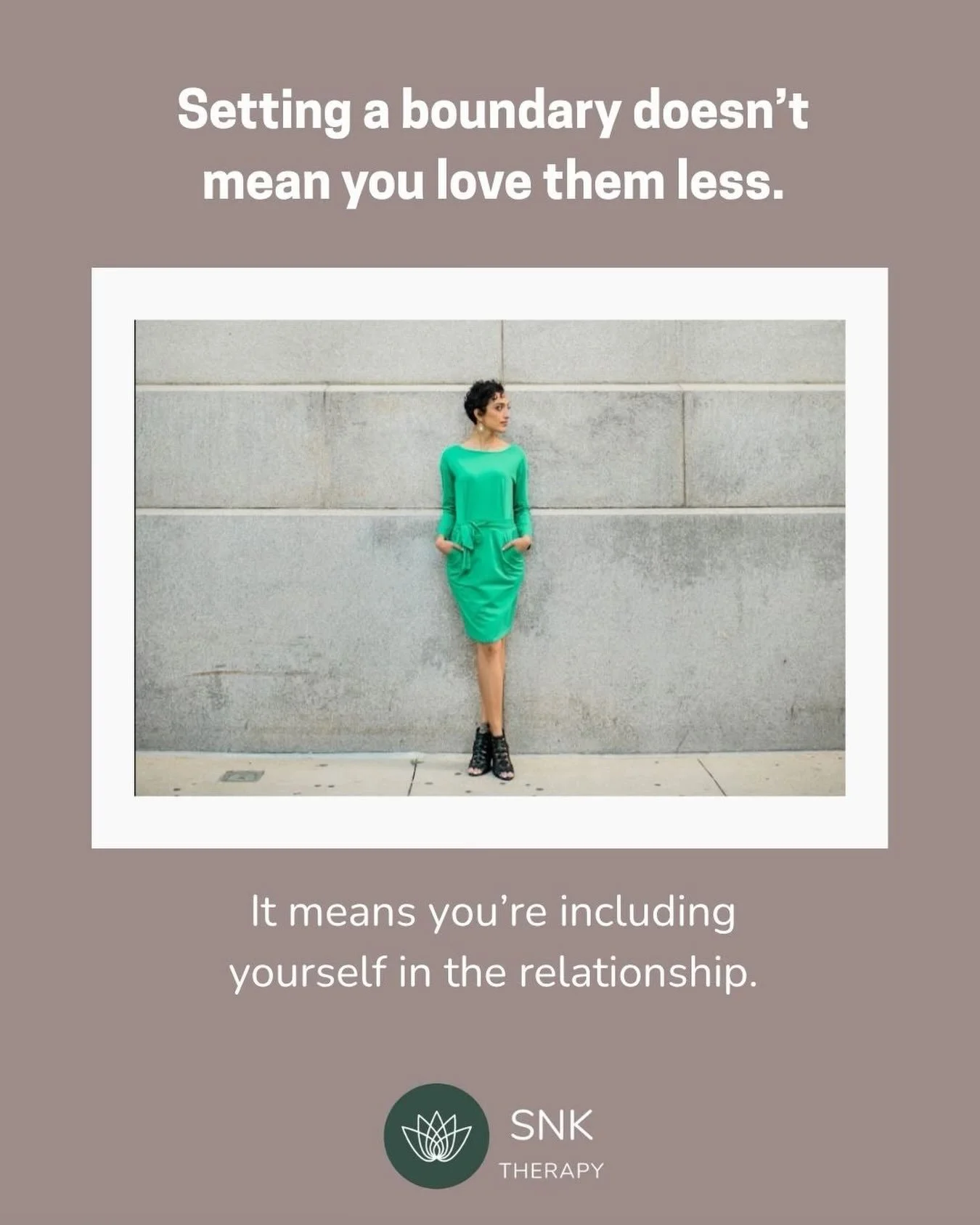 Setting a boundary with your family doesn&rsquo;t mean you love them less. It means you&rsquo;re finally including yourself in the relationship.

For a lot of us - especially in families where respect was taught as obedience - boundaries can feel lik