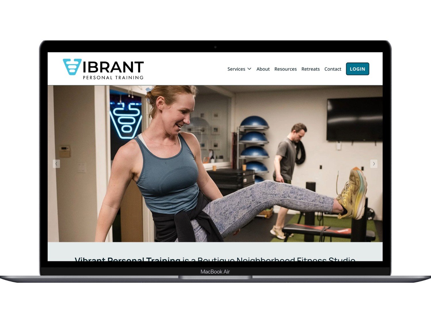 Fitness Studio Website