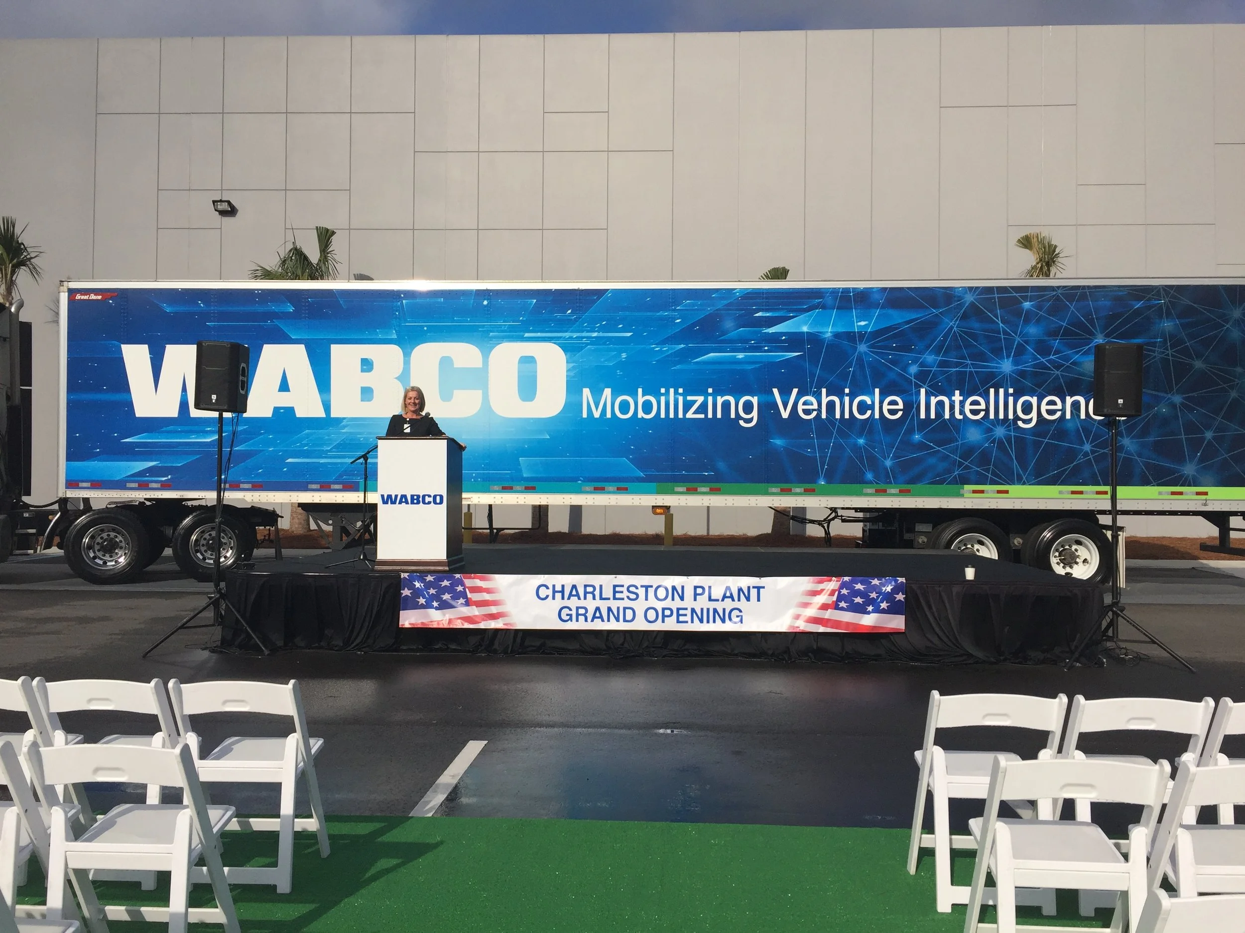 Full scale plan and execution of grand opening of a new manufacturing facility for global Commercial Vehicle supplier