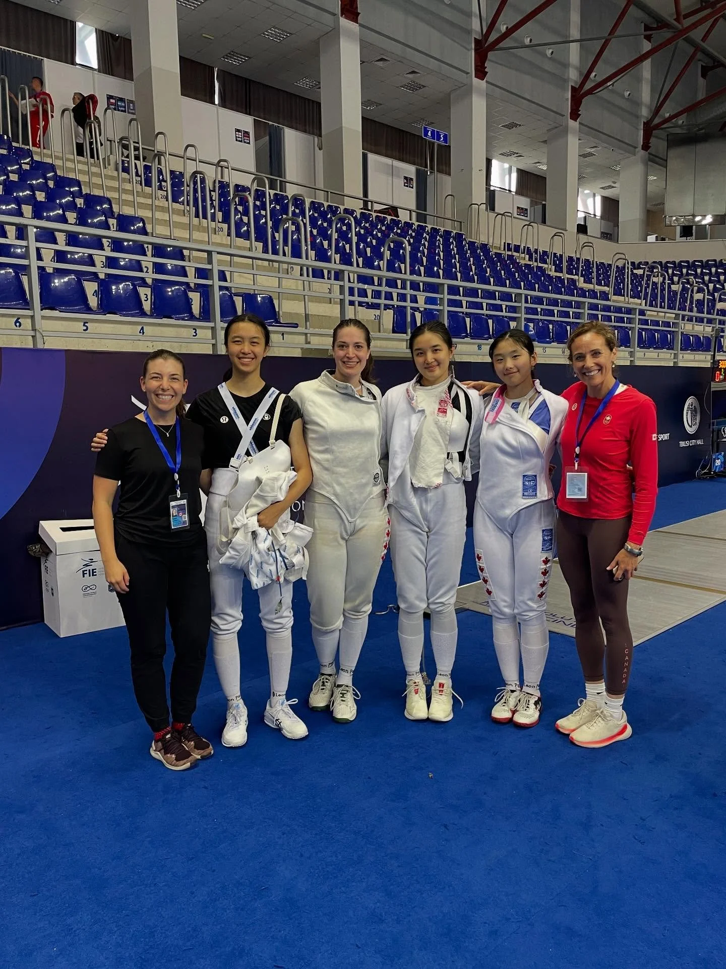 2025 World Championships with the Senior National Fencing Team 🤺🇨🇦