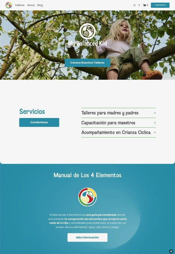 Custom Website Waldorf Education