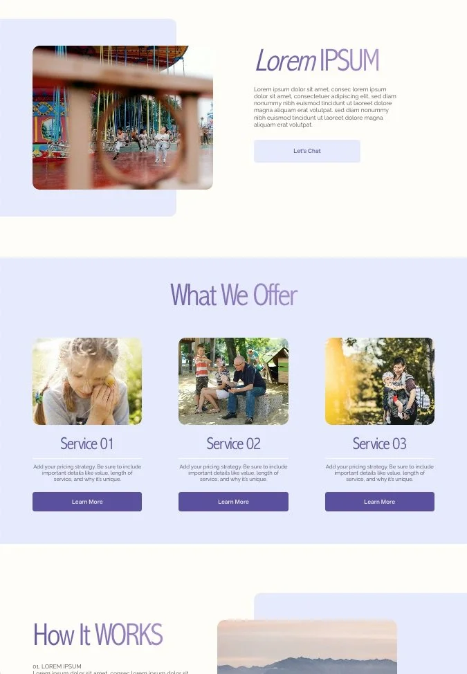 Squarespace Web Templates for Waldorf Teachers