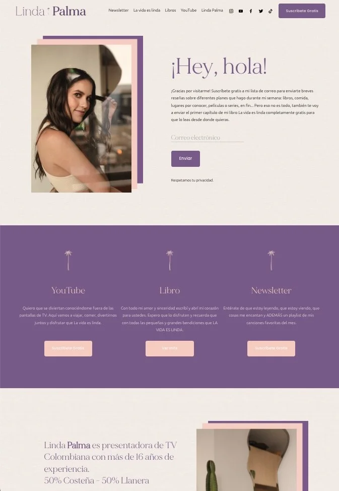 Custom Website Journalist