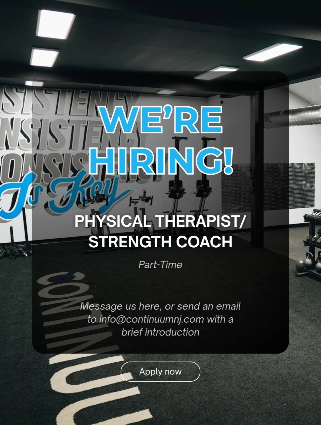 Physical Therapists who love strength &amp; conditioning - this one&rsquo;s for you!

Ever wished you could actually put your strength &amp; conditioning knowledge and programming skills to use in a clinical setting?

Do you want to work 1 on 1 with 
