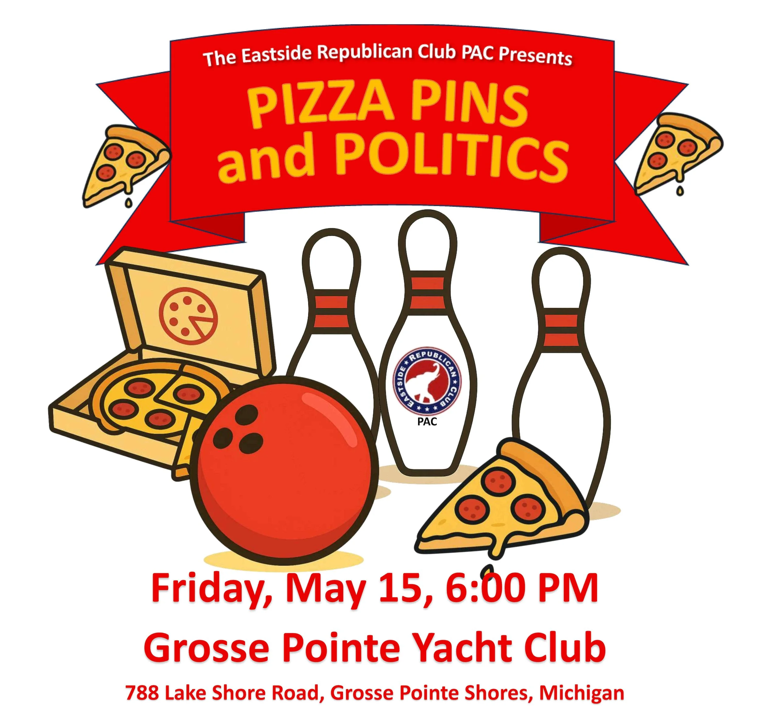 ERC-PAC Pizza, Pins & Politics