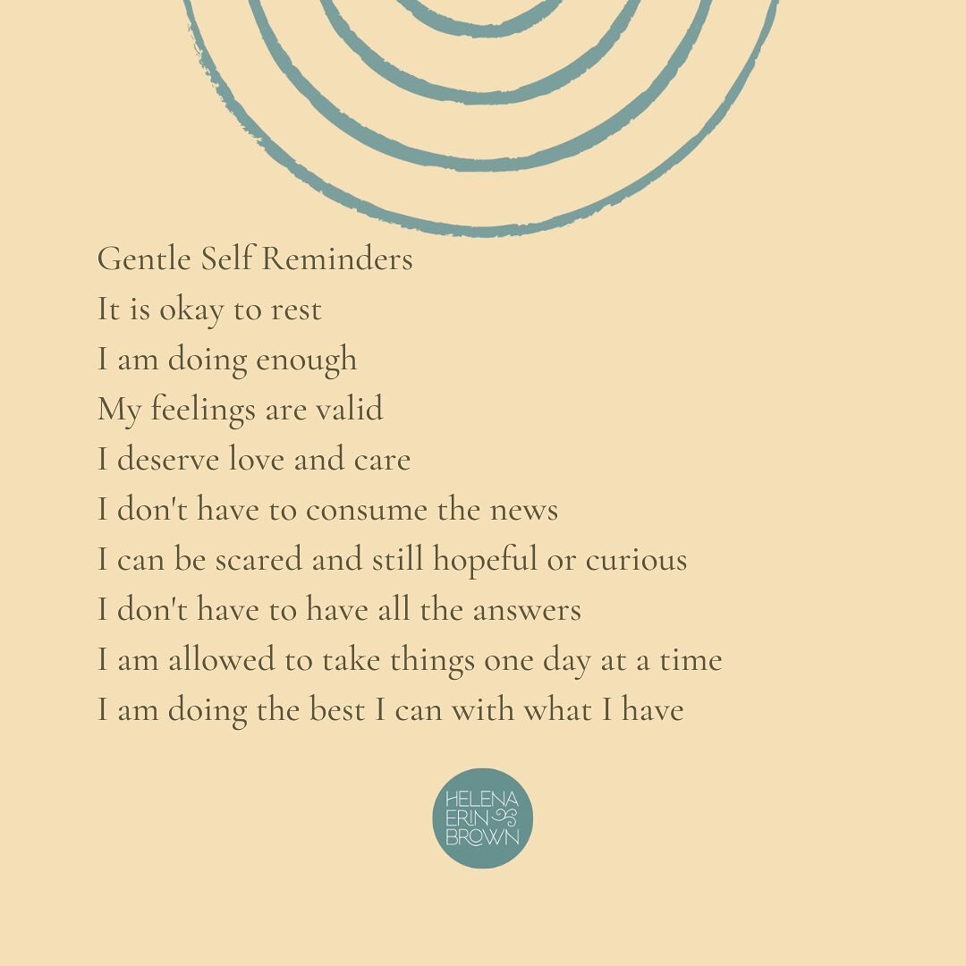 Some reminders of reminders I have posted before in different formats, still feels very needed at the moment. 

Take what you need and take care of you 🤍
.
.
.
.
.
.
.
#selflove #selfcare #selfcompassion #therapy #selfreminder #mentalhealth #writers