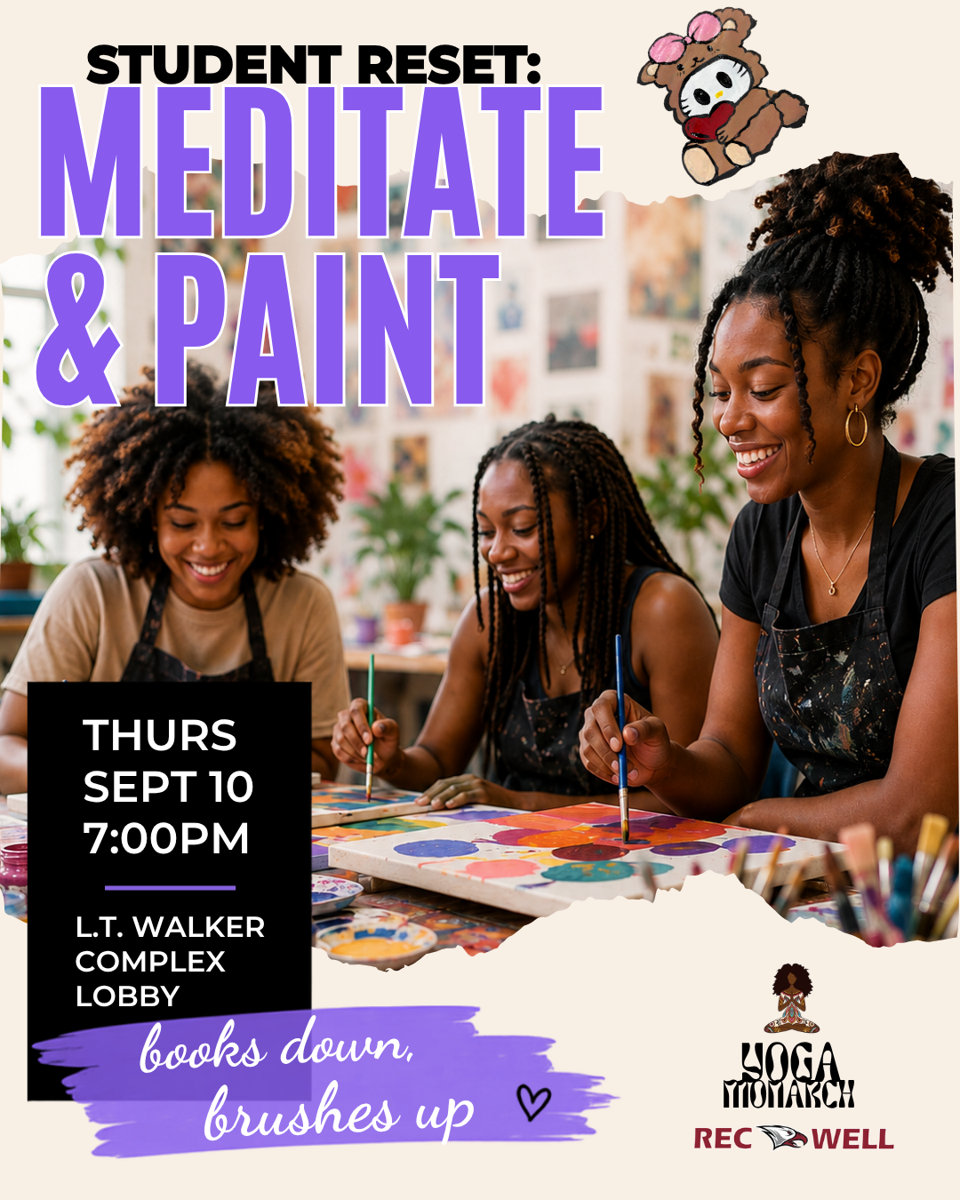 Student Reset : Paint Party @ NCCU