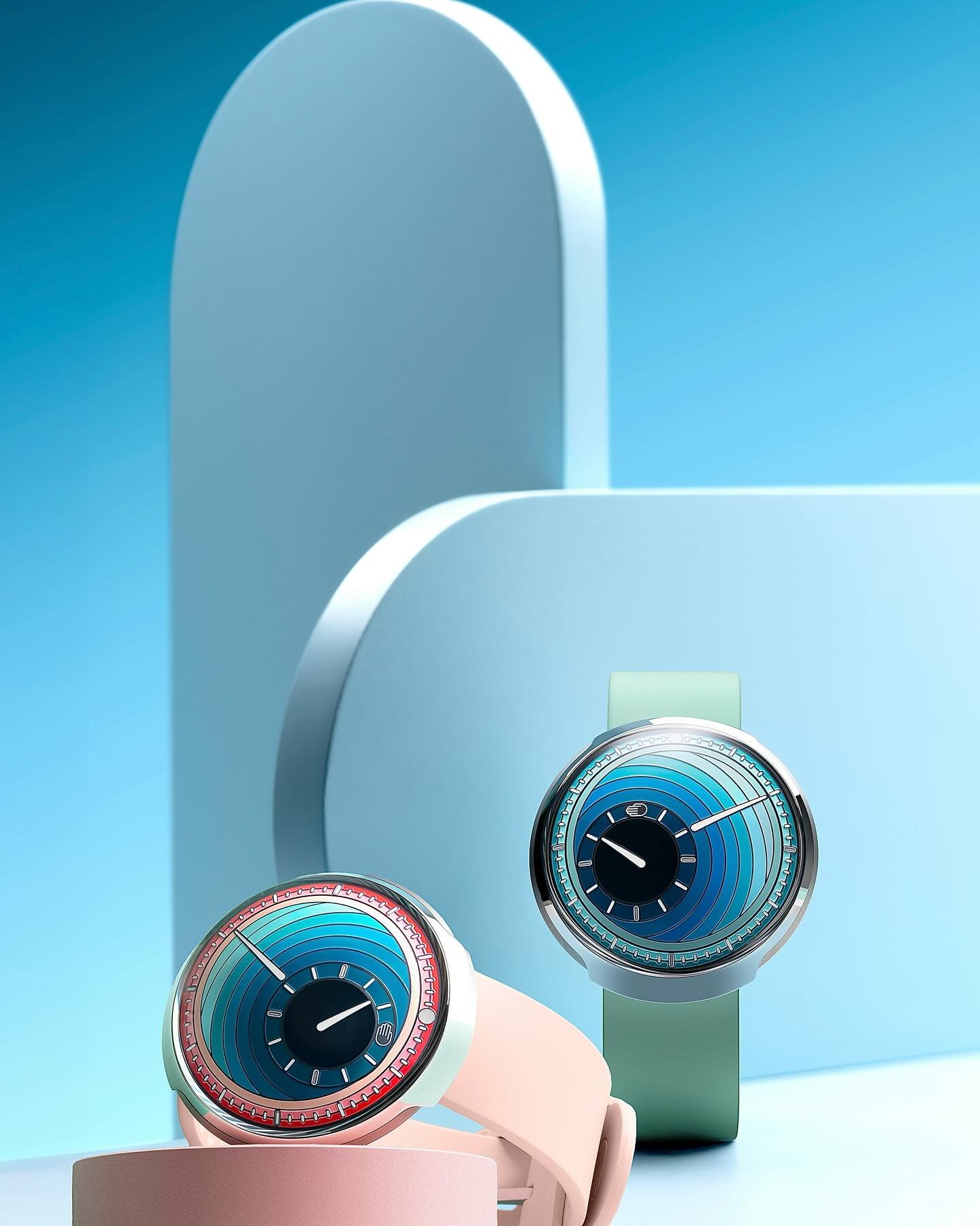 Ressence proudly welcomes its limited-edition art watch collaboration with Munich-based painter and sculptor Daniel Engelberg. Debuting the TYPE 8 DE1 in warm pink and DE2 in vivid turquoise, these timepieces draw direct inspiration from Engelberg&rs