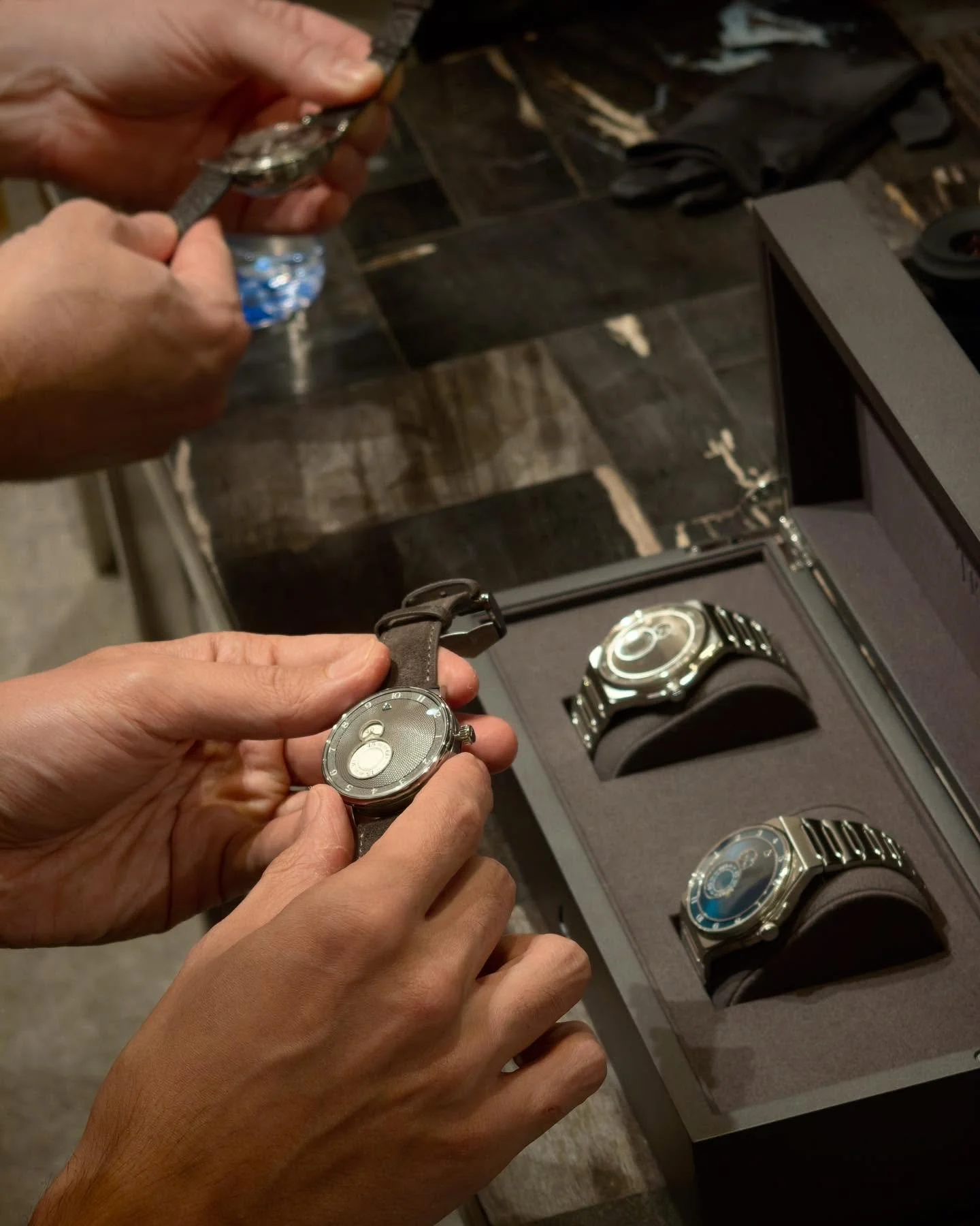 It was a luminous Day 1 at The Lavish Attic: Trilobe founder Gautier Massonneau & Managing Director Volcy Bloch lifted the curtain on the Trente-Deux Collection—and the Maison’s very first manufacture calibre, X-Nihilo. We have the ch