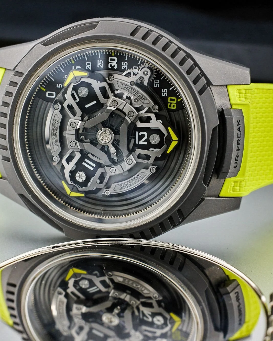 THE UR-FREAK IS HERE

Two Swiss legends&mdash;URWERK x Ulysse Nardin&mdash;unite for their FIRST-EVER collaboration, crafting a limited-edition fusion of rebellion and precision that redefines modern horology. Iconic mechanics take center stage: URWE