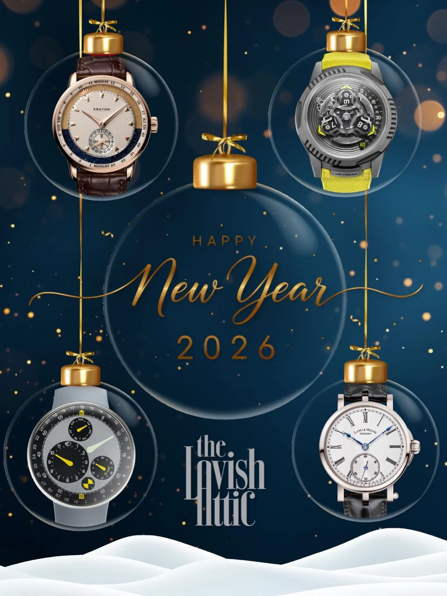 Behind every watch we place on your wrist lies a craftsman&rsquo;s dedication&mdash;and beneath that, your own remarkable story. Thank you for weaving our pieces into the fabric of your 2025. We await the privilege of continuing this legacy at The La